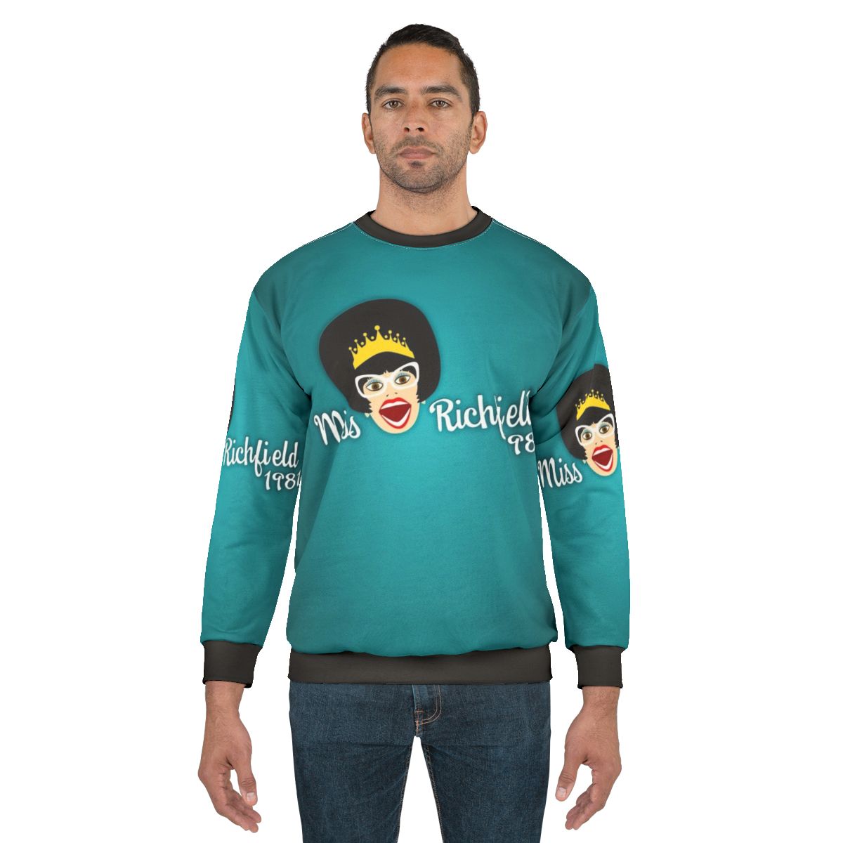 Miss Richfield 1981 Teal Sweatshirt