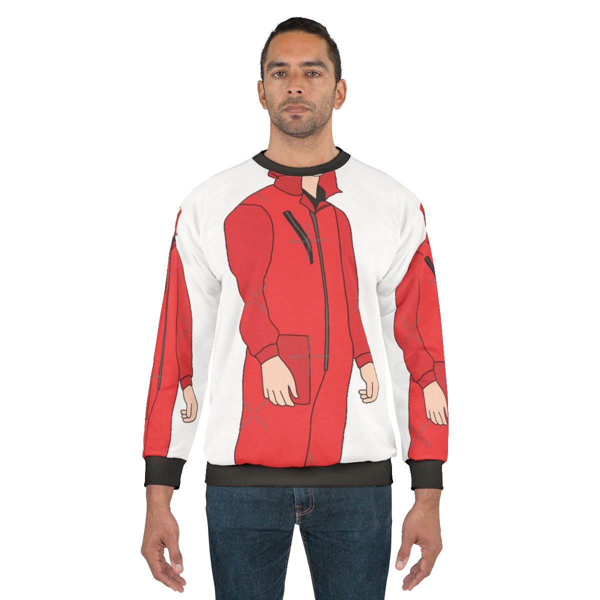 Money Heist Rio Sweatshirt with Character Design