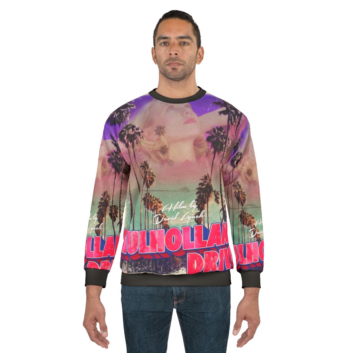 Mulholland Drive Vintage Sweatshirt featuring David Lynch's cult classic film