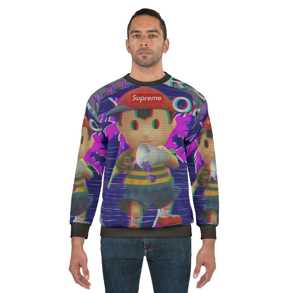 Ness Earthbound Retro Gaming Sweatshirt