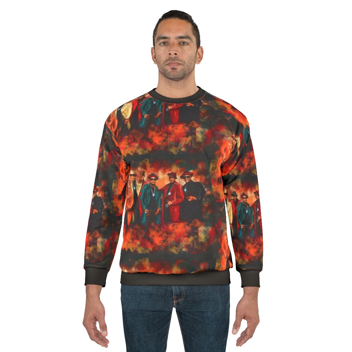 Tie-Dye Boxy Fit Oversized Sweatshirt