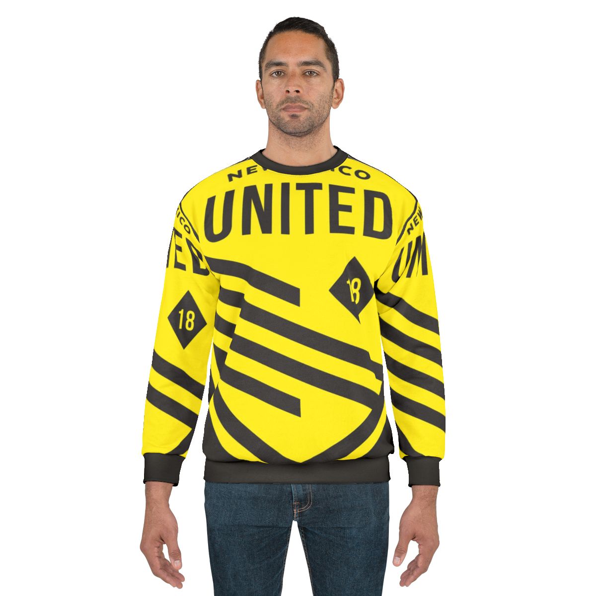 New Mexico United Sweatshirt with Classic Soccer Graphic
