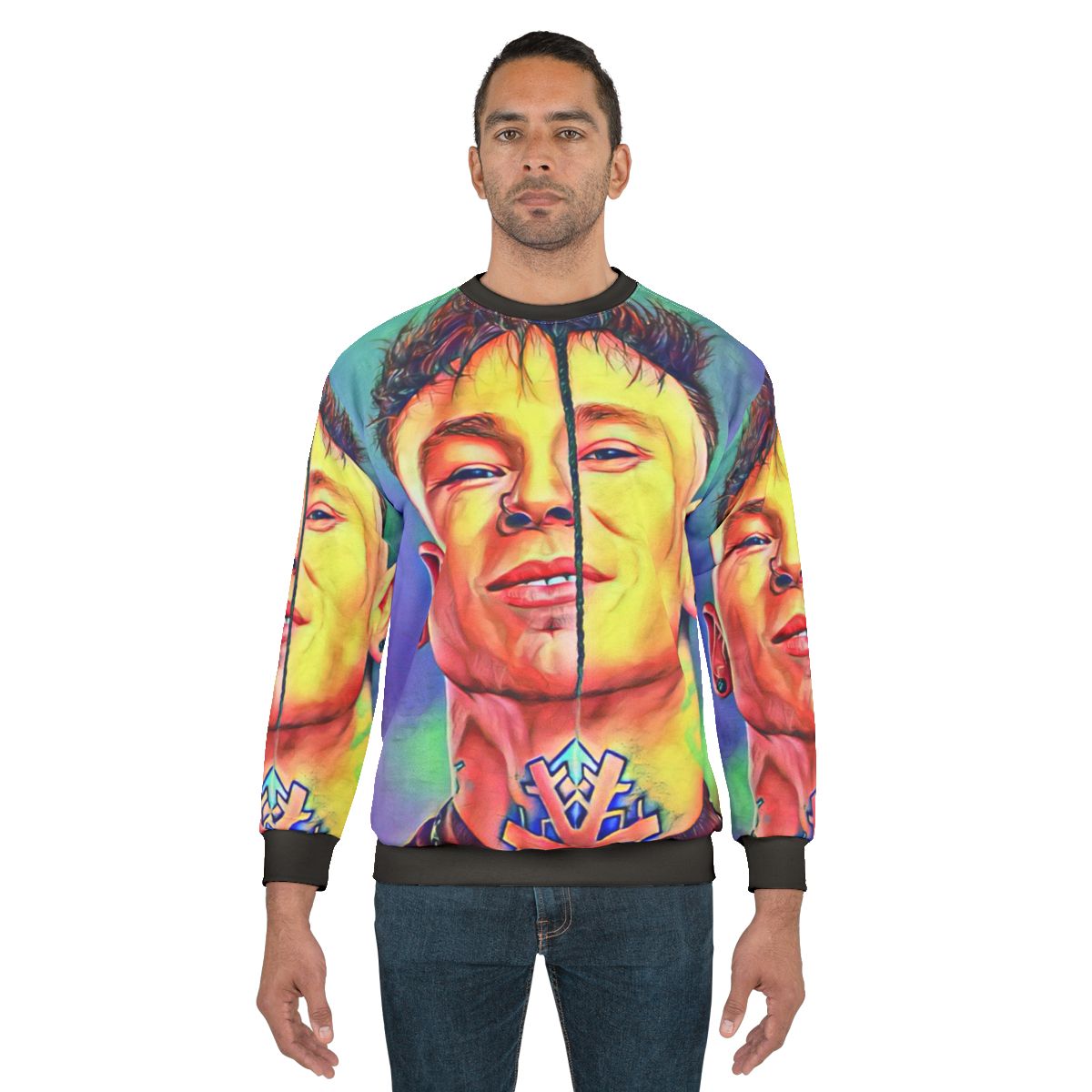 Niletto Russian Singer Colorful Sweatshirt