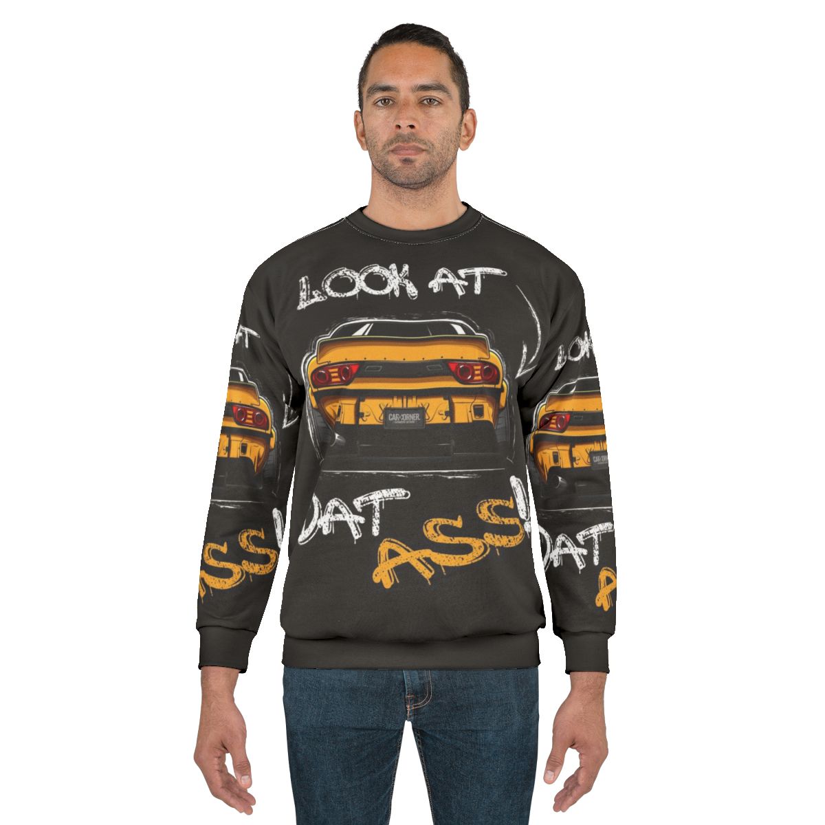 Nissan S13 200SX Silvia Carcorner Graphic Sweatshirt