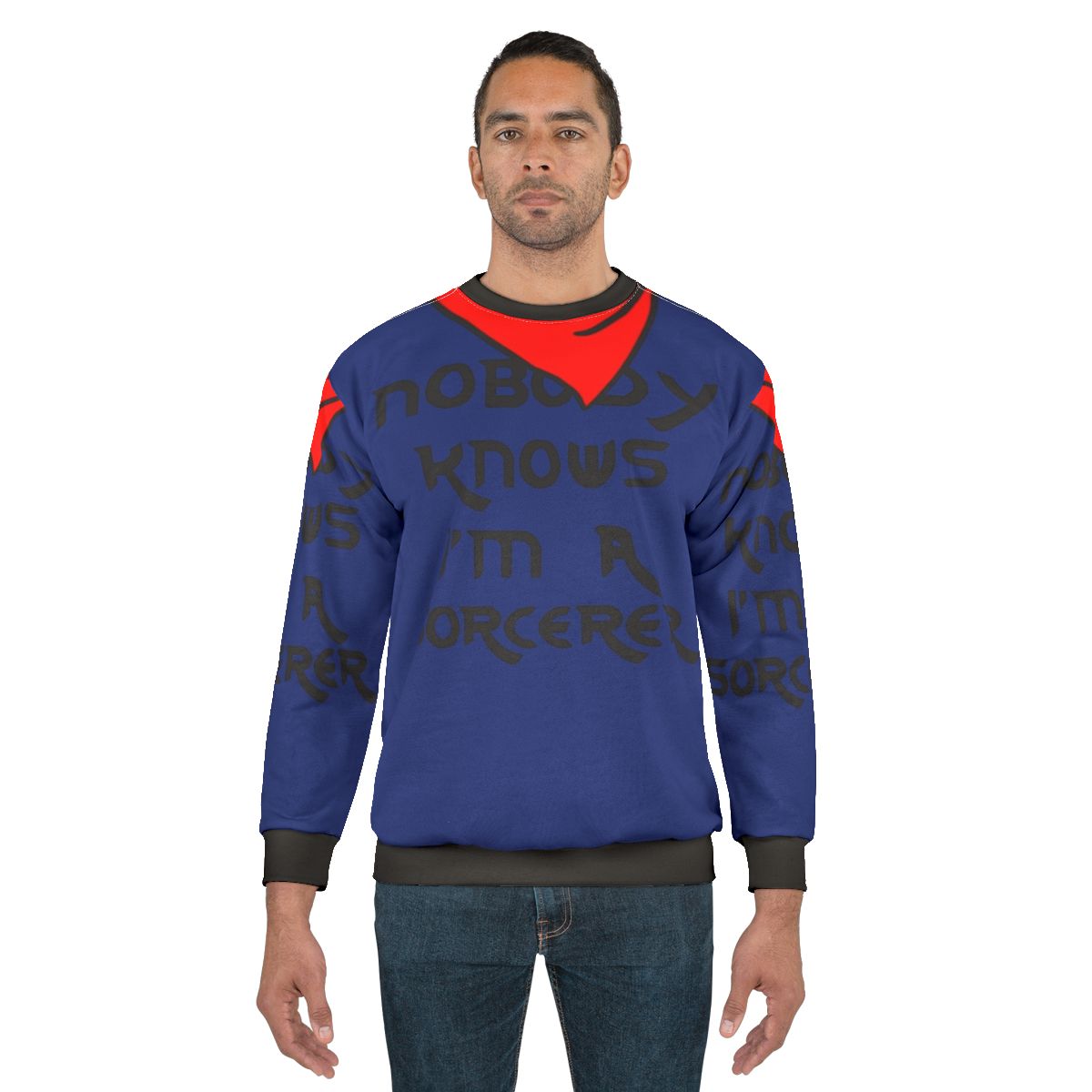 "Nobody Knows I'm A Sorcerer" Magical Sorcerer Sweatshirt