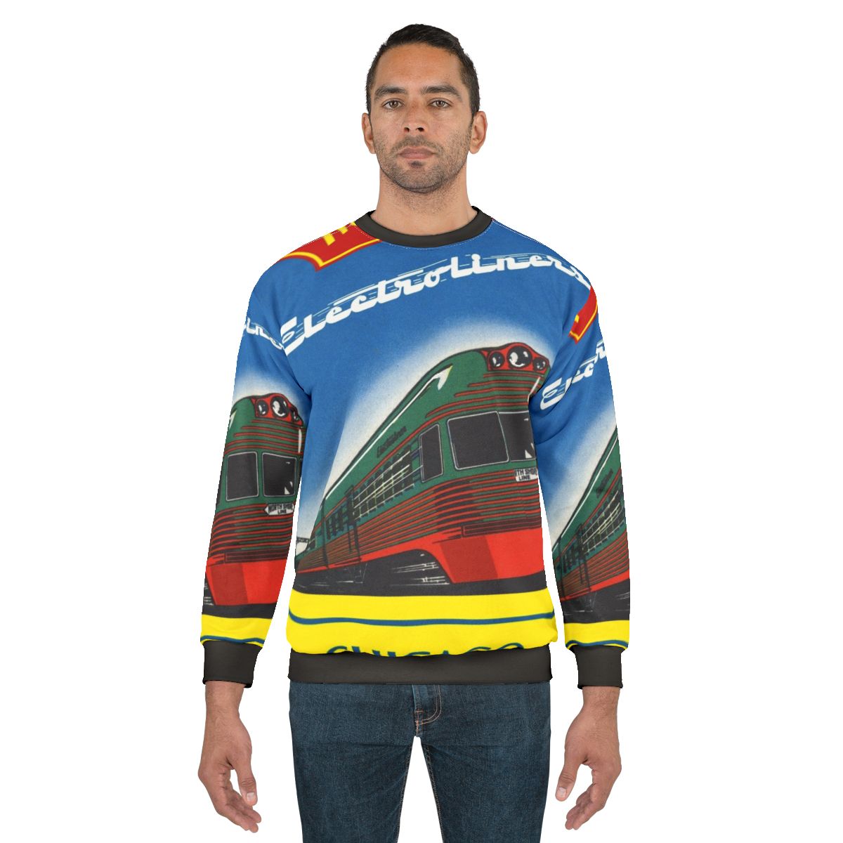 Vintage North Shore Electroliner Electric Train Sweatshirt