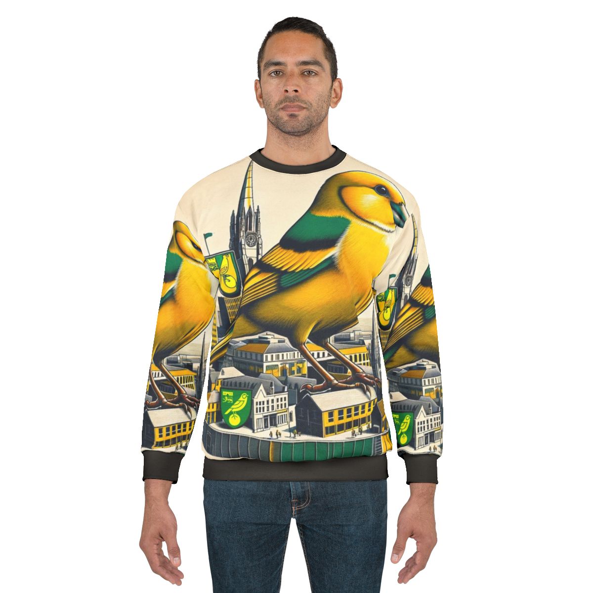 Norwich City Football Club Premier League Sweatshirt