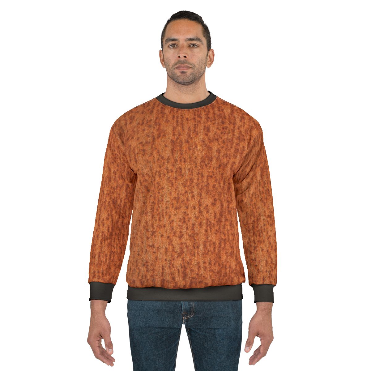 Rusty metallic industrial vintage sweatshirt