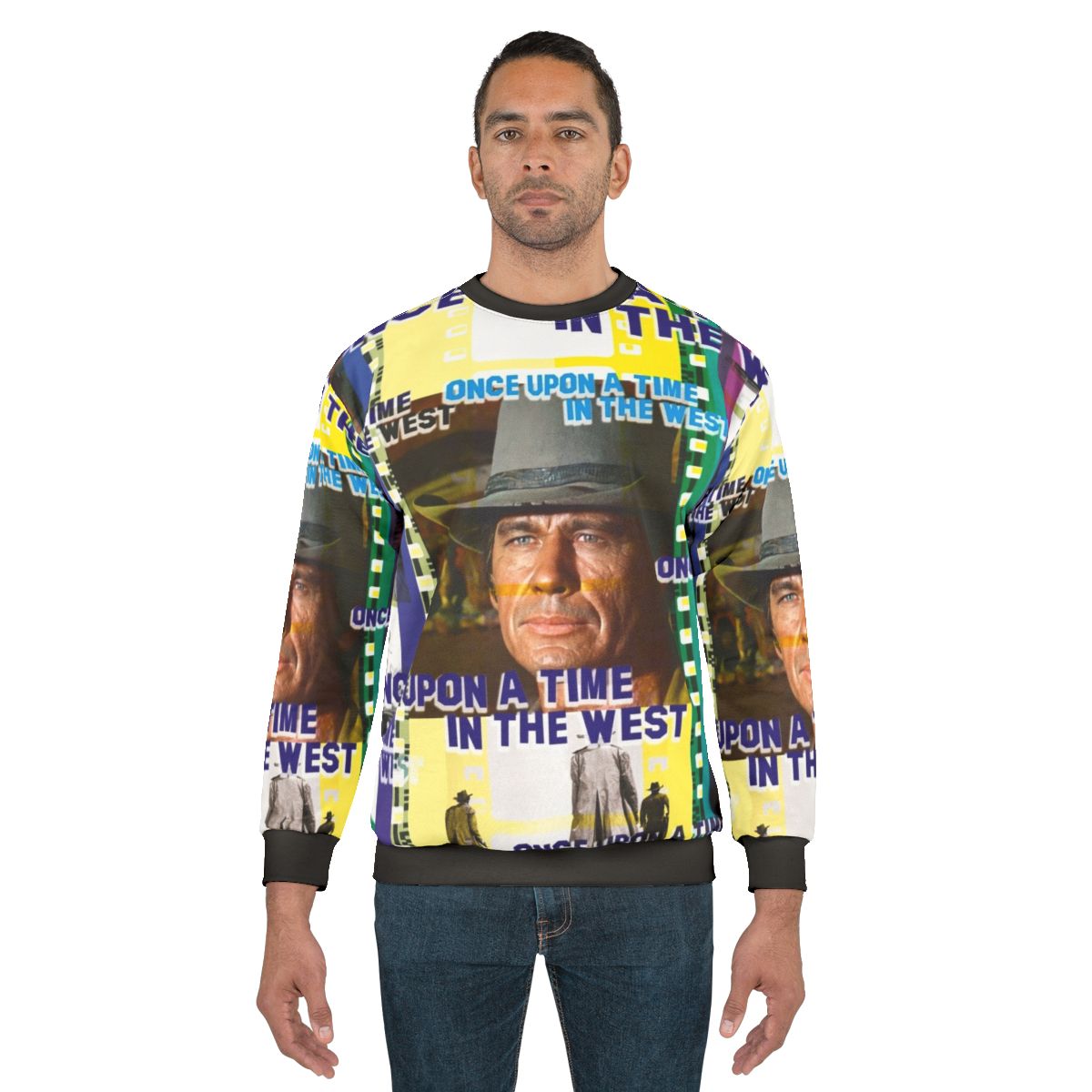 Retro 'Once Upon a Time in the West' film sweatshirt