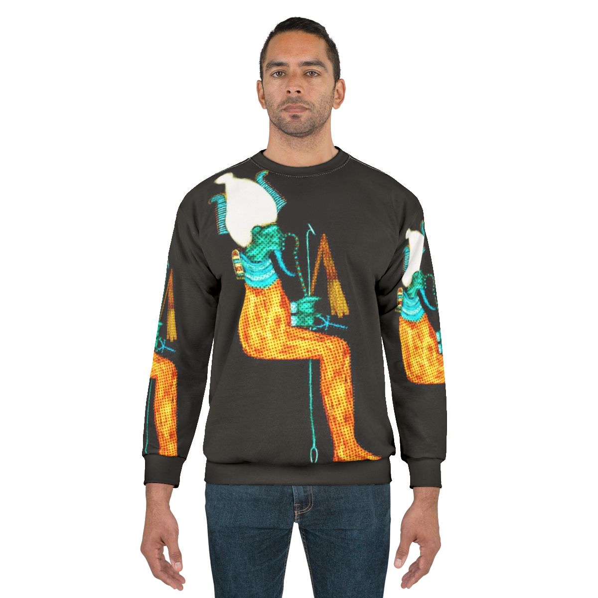 Osiris Modern Art Egyptian God Sweatshirt