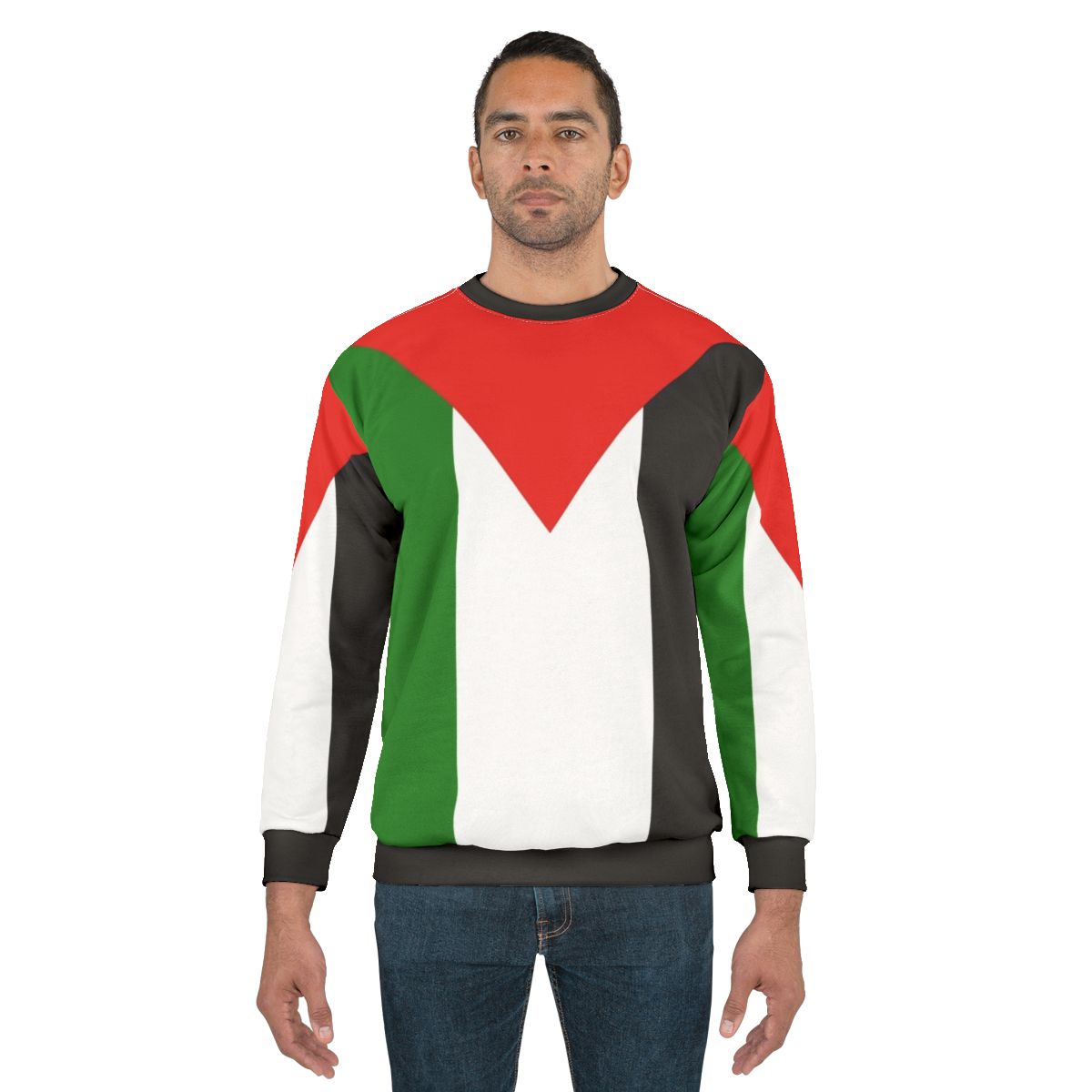 Palestinian Flag Horizontal Sweatshirt
