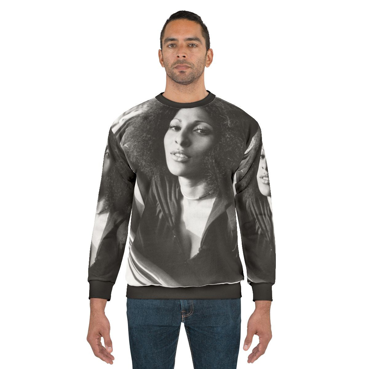 Pam Grier Foxy Brown Inspired Retro Sweatshirt