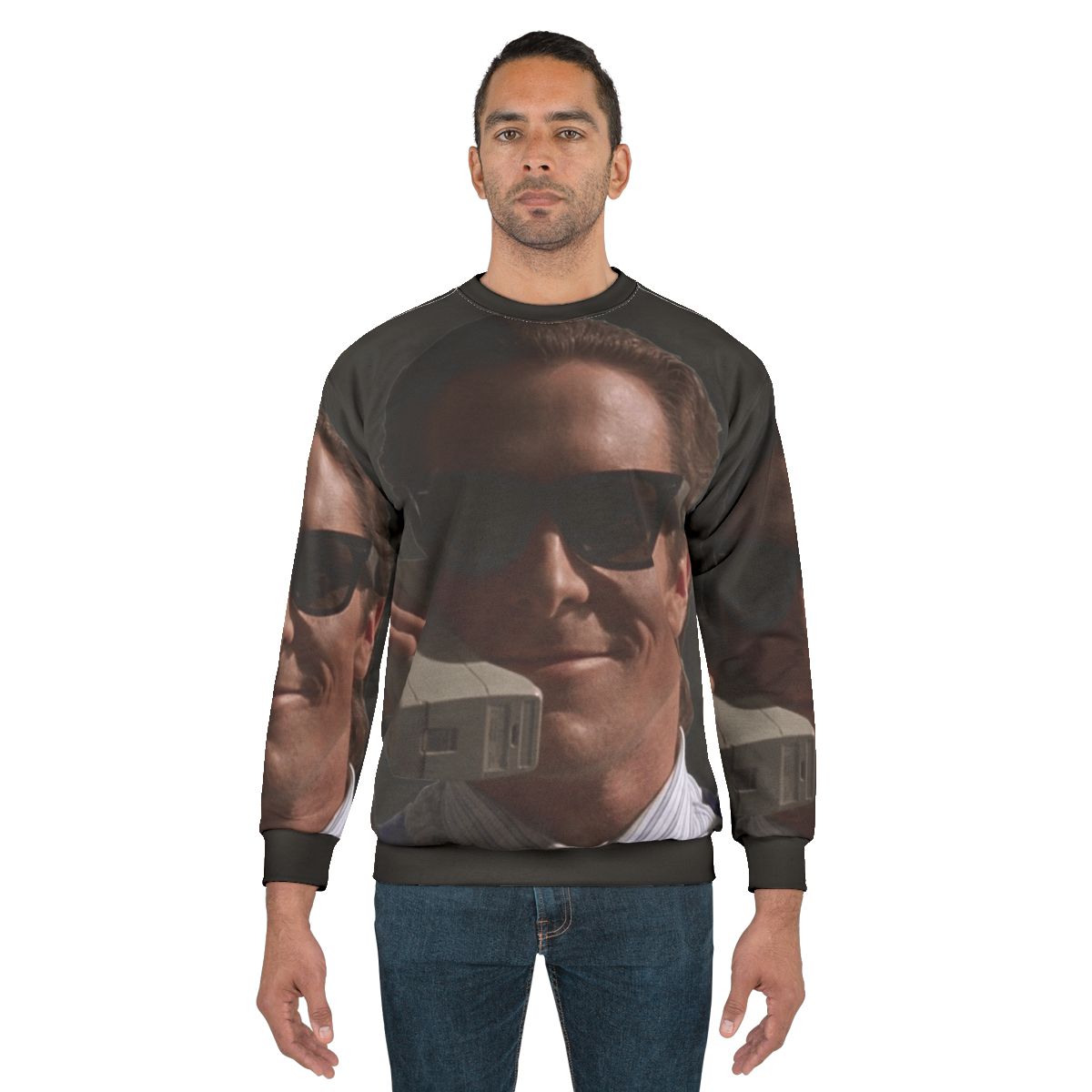 American Psycho Patrick Bateman Cell Phone Sweatshirt