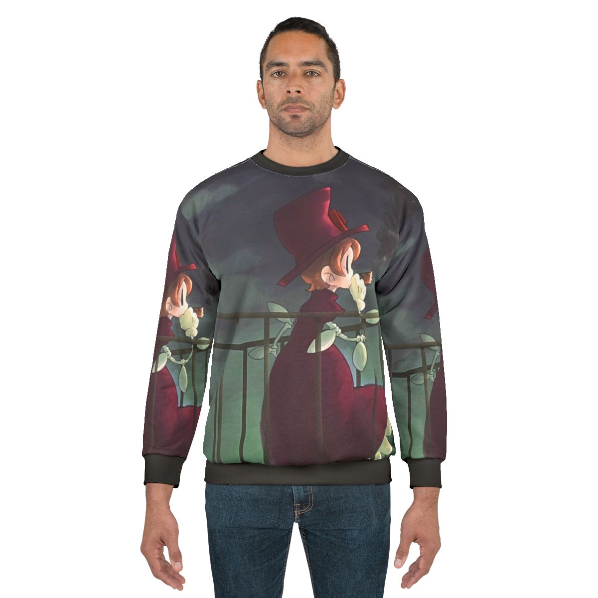 Peacock Smoking Sweatshirt for Gamers and Nerds