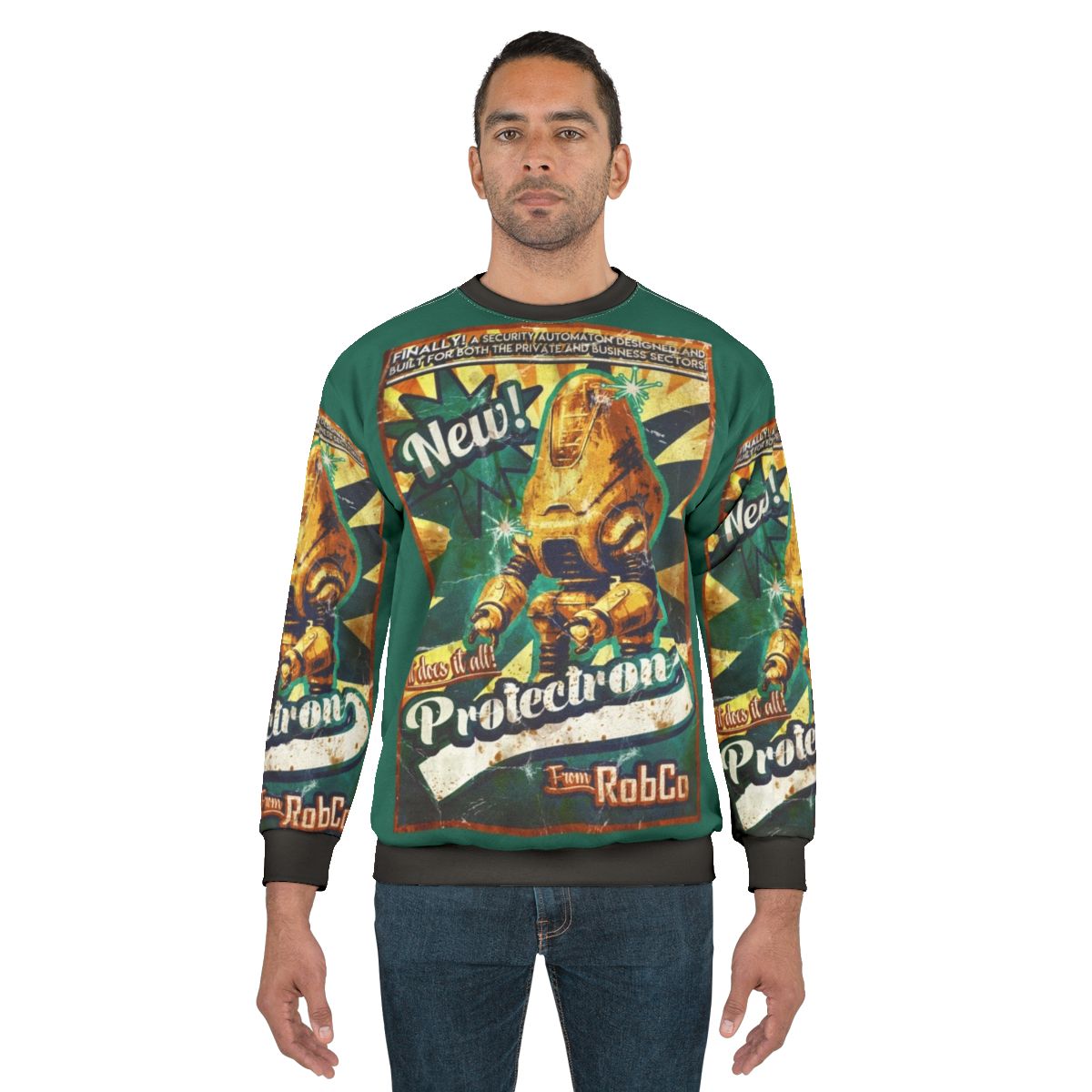 Protectron Sweatshirt - Fallout Gaming Attire