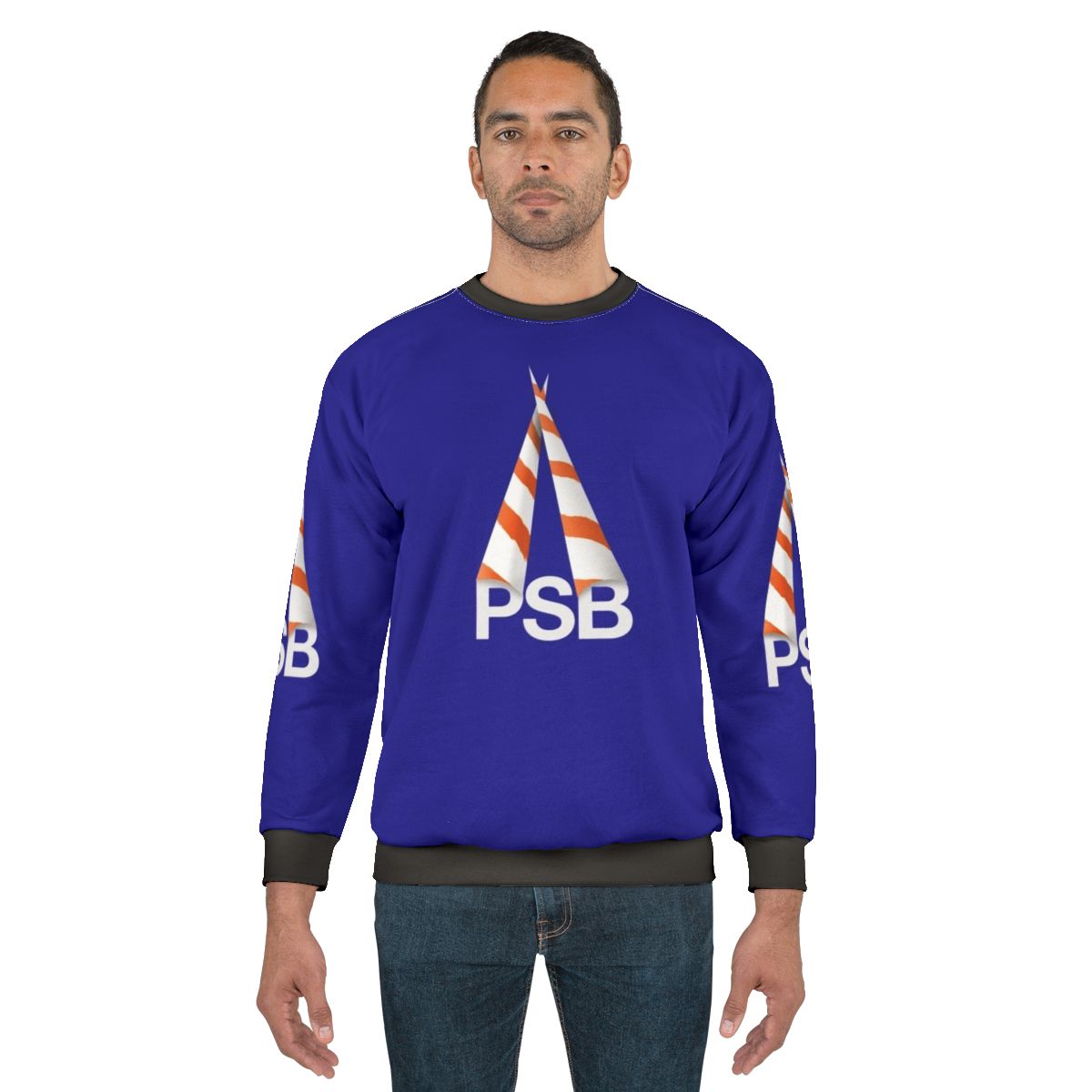 PSB Cones Sweatshirt - Retro 80s Synthpop Music Apparel