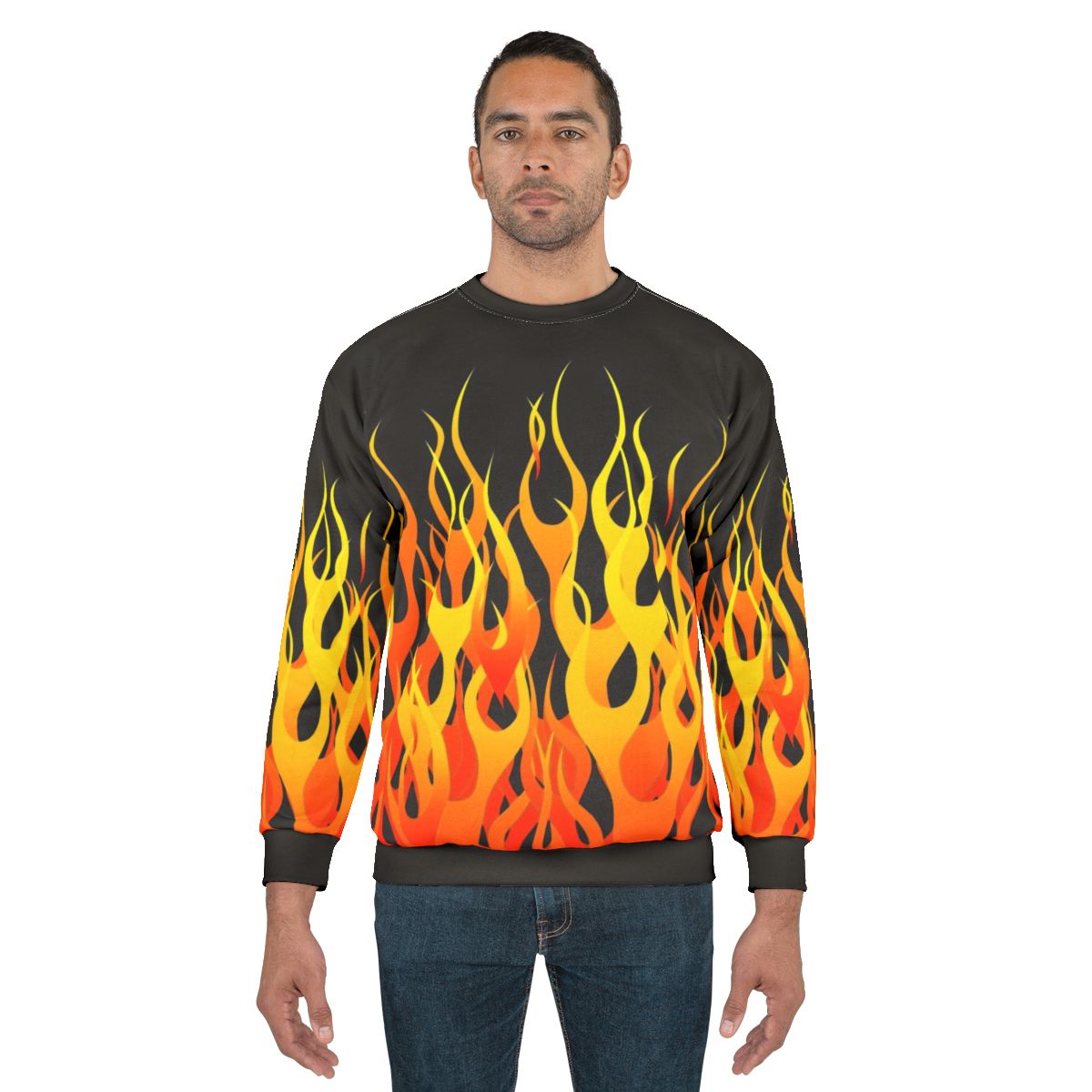 Racing Flames Sweatshirt