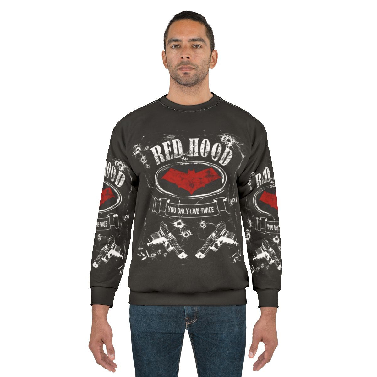 Red Hood Label Whiskey Style Sweatshirt
