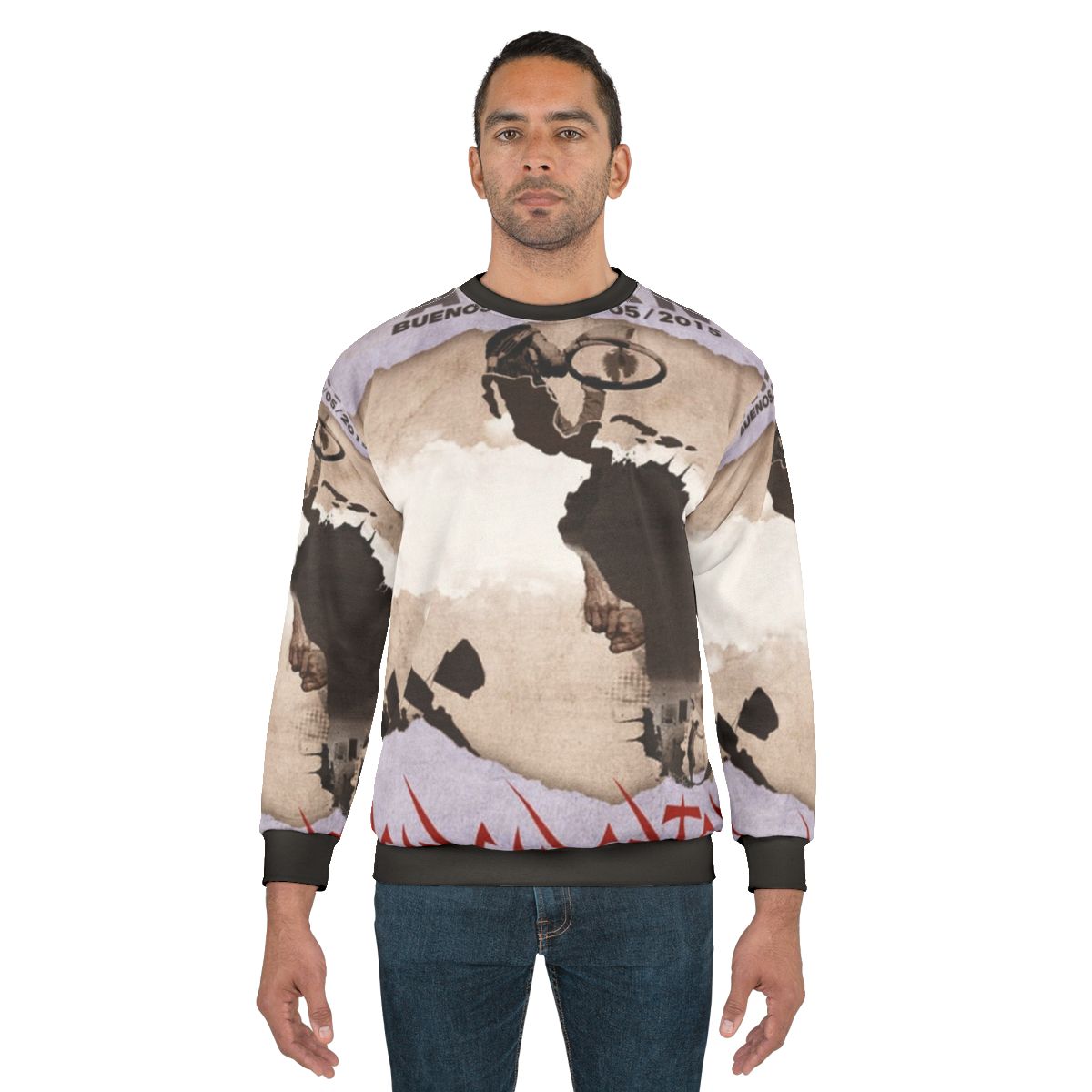 Reincidentes Awkan Album 2015 Spanish Rock Band Sweatshirt