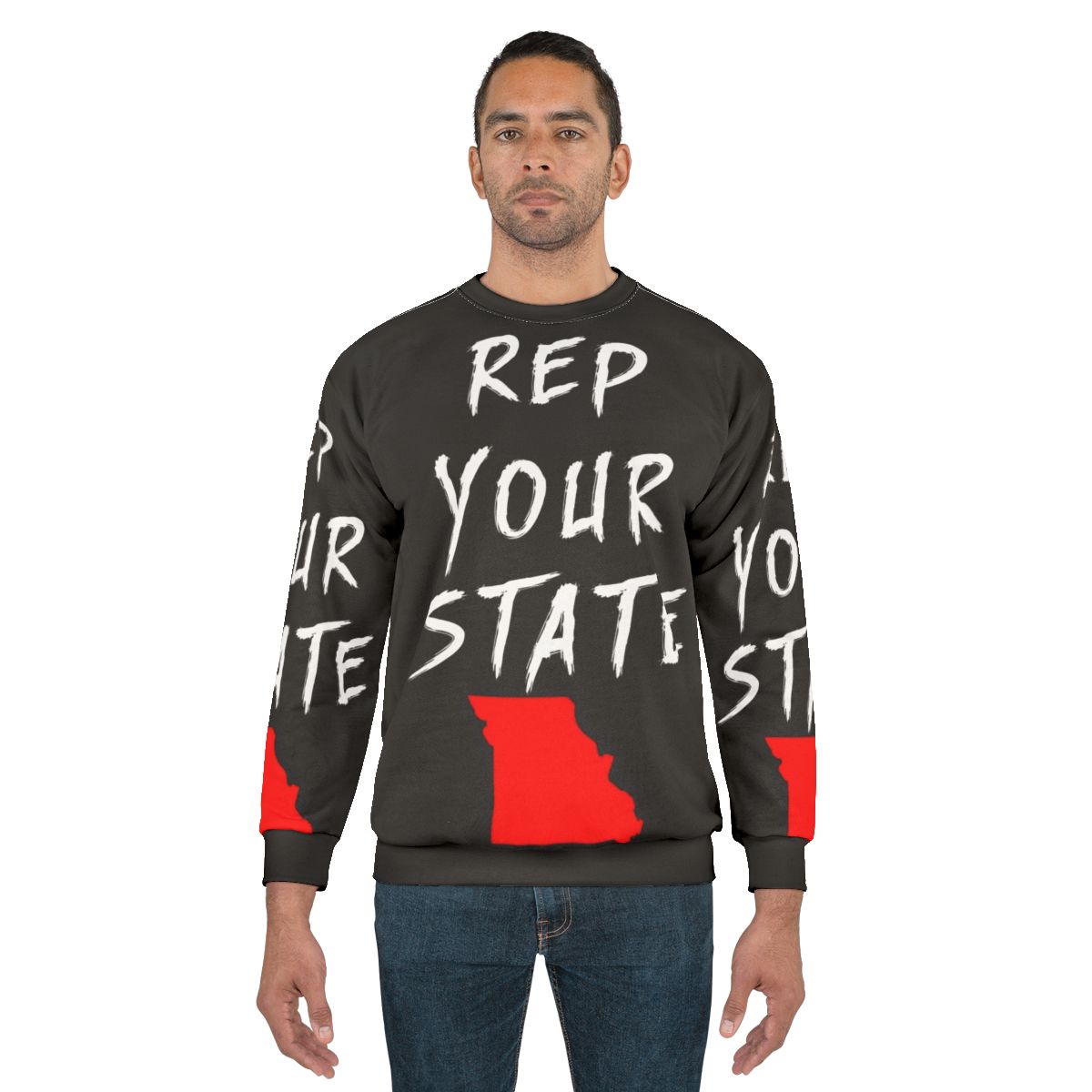 Missouri state pride graphic sweatshirt