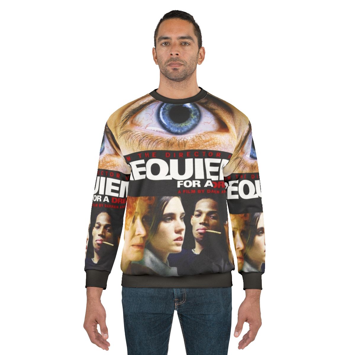 Requiem For A Dream vintage-inspired sweatshirt