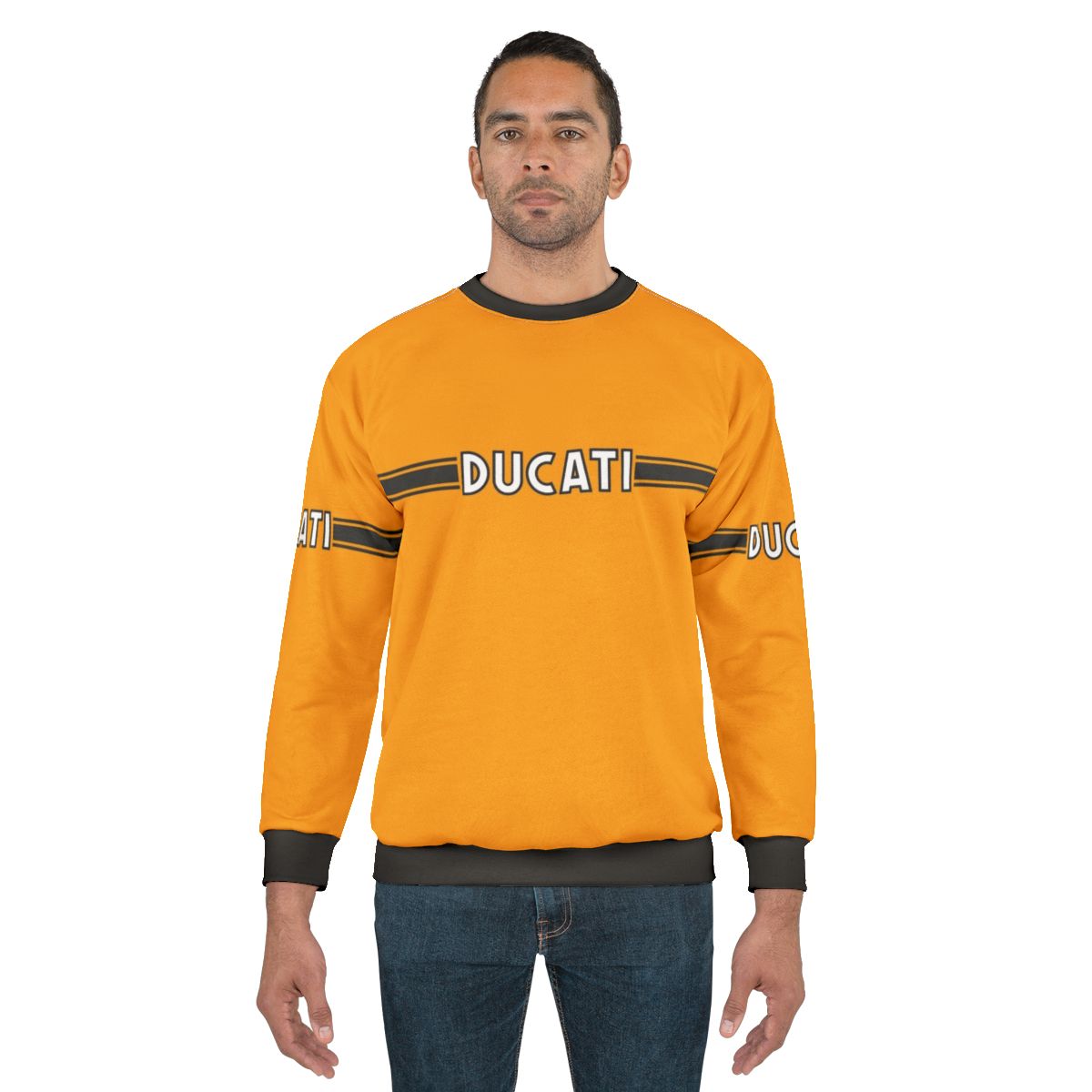 Retro 1970s Ducati Graphic Sweatshirt