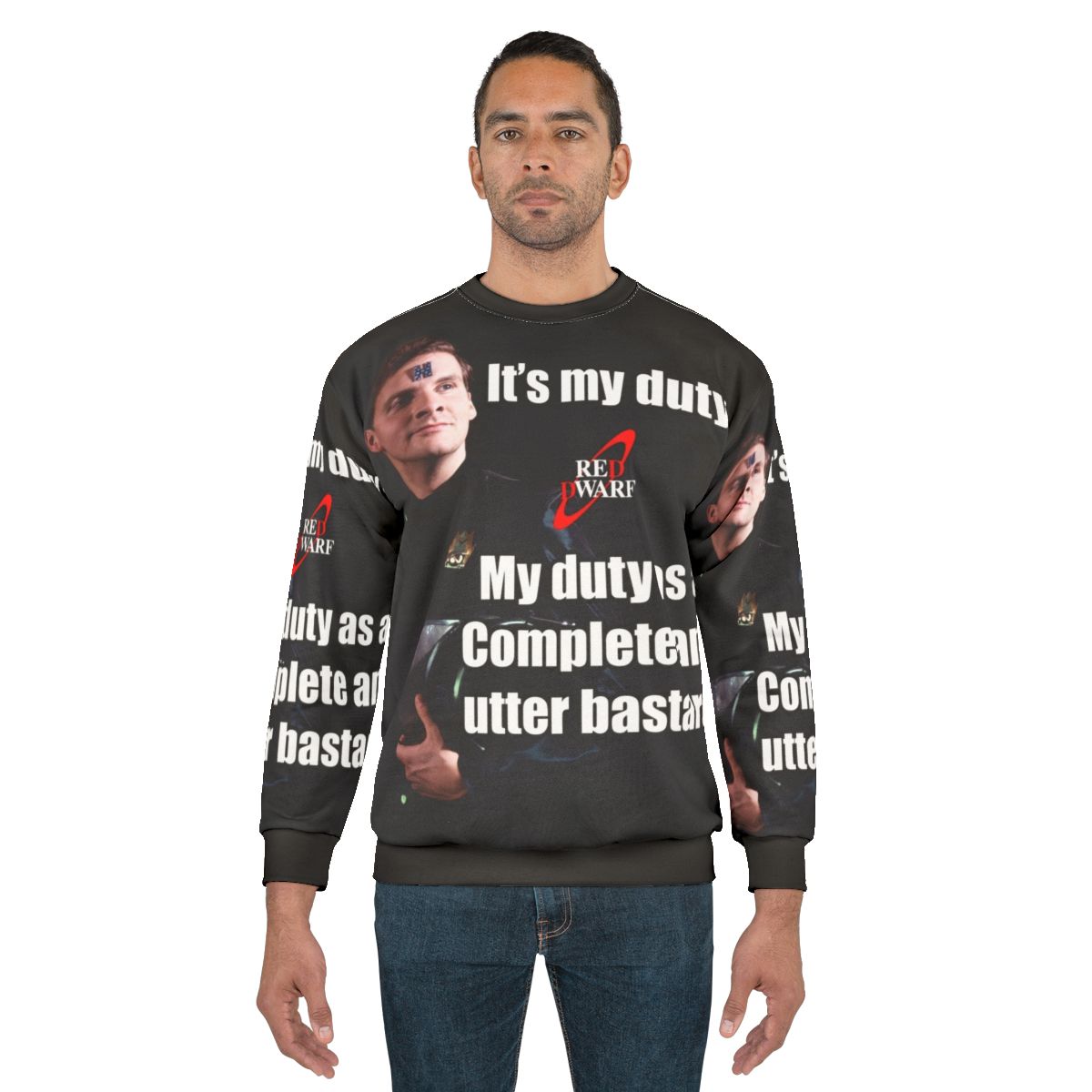 Red Dwarf Rimmer "It's My Duty" Sweatshirt