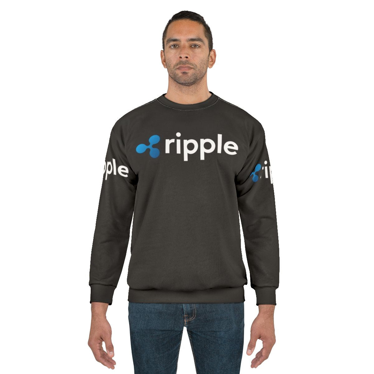 Ripple XRP Crypto Sweatshirt with Ripplenet Logo