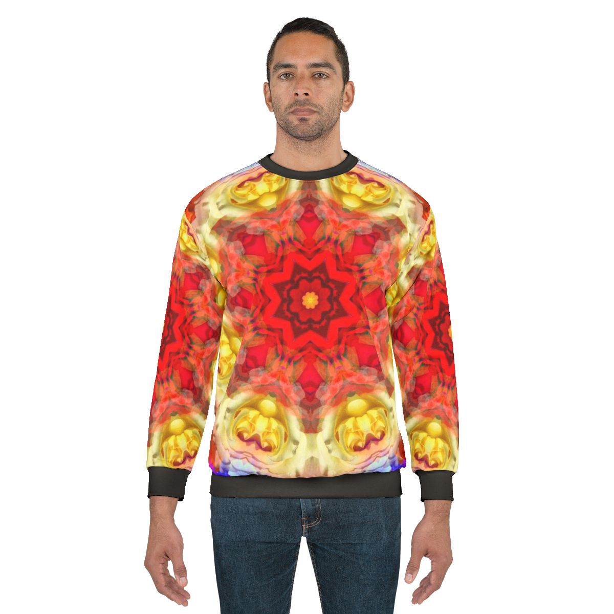 Rose Star of the Eighth Ray Spiritual Sweatshirt
