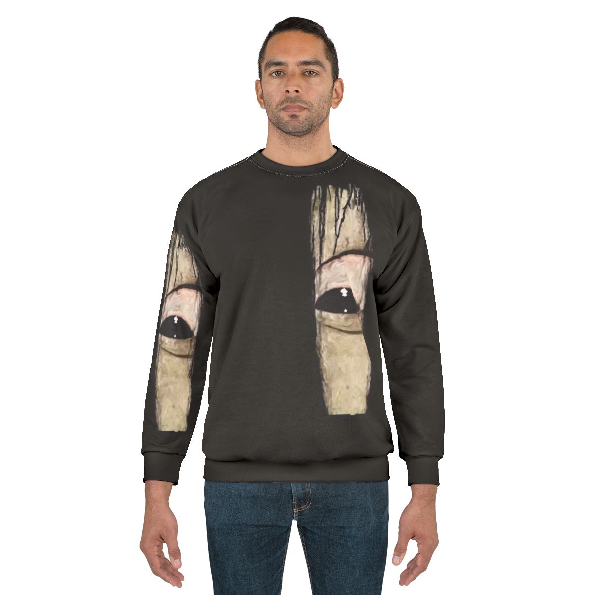 Sadako Eye Sweatshirt - Japanese Horror Movie Icon