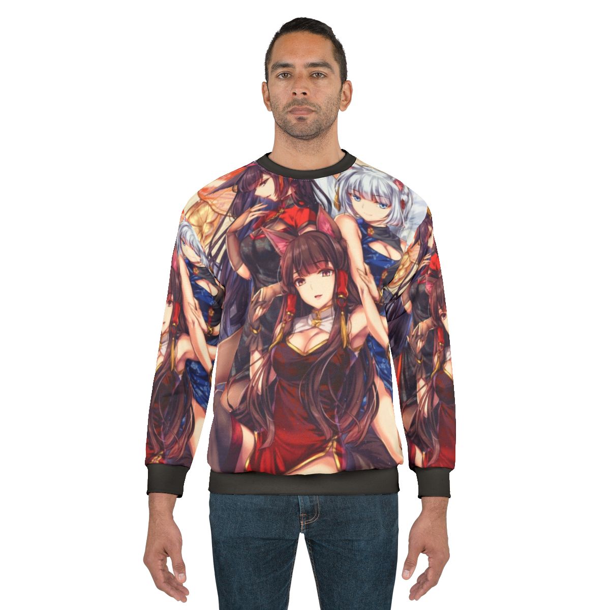 Sakura Sisters Sweatshirt - Anime Shipgirl Apparel from Azur Lane