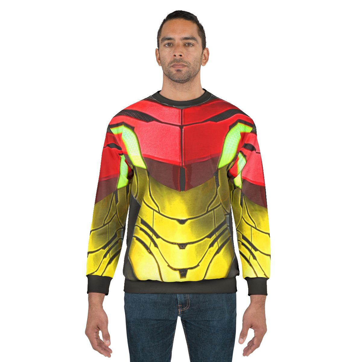 Samus Aran power armor from the Metroid sci-fi gaming universe