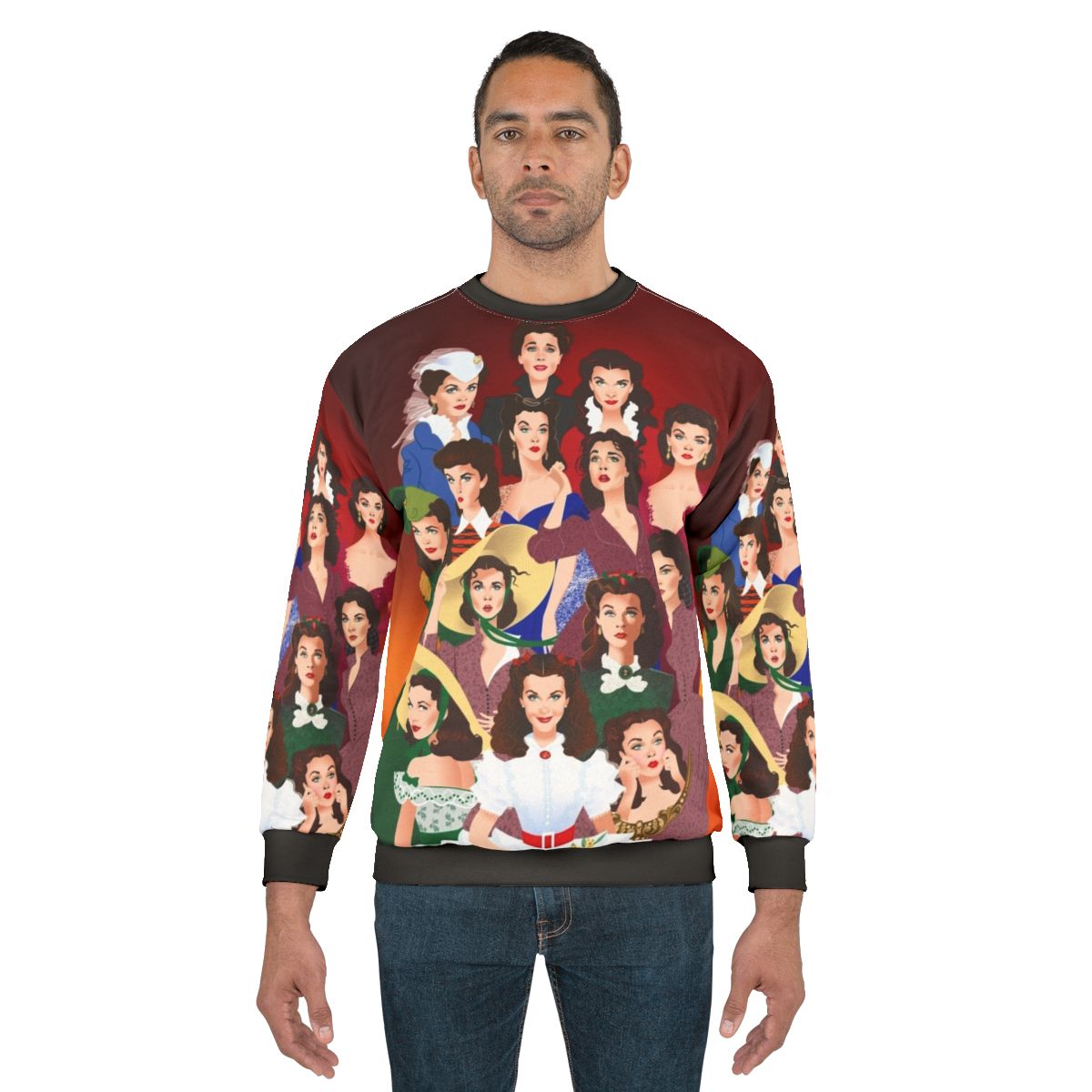 Scarlett O'Hara Sweatshirt featuring Vivian Leigh from Gone with the Wind