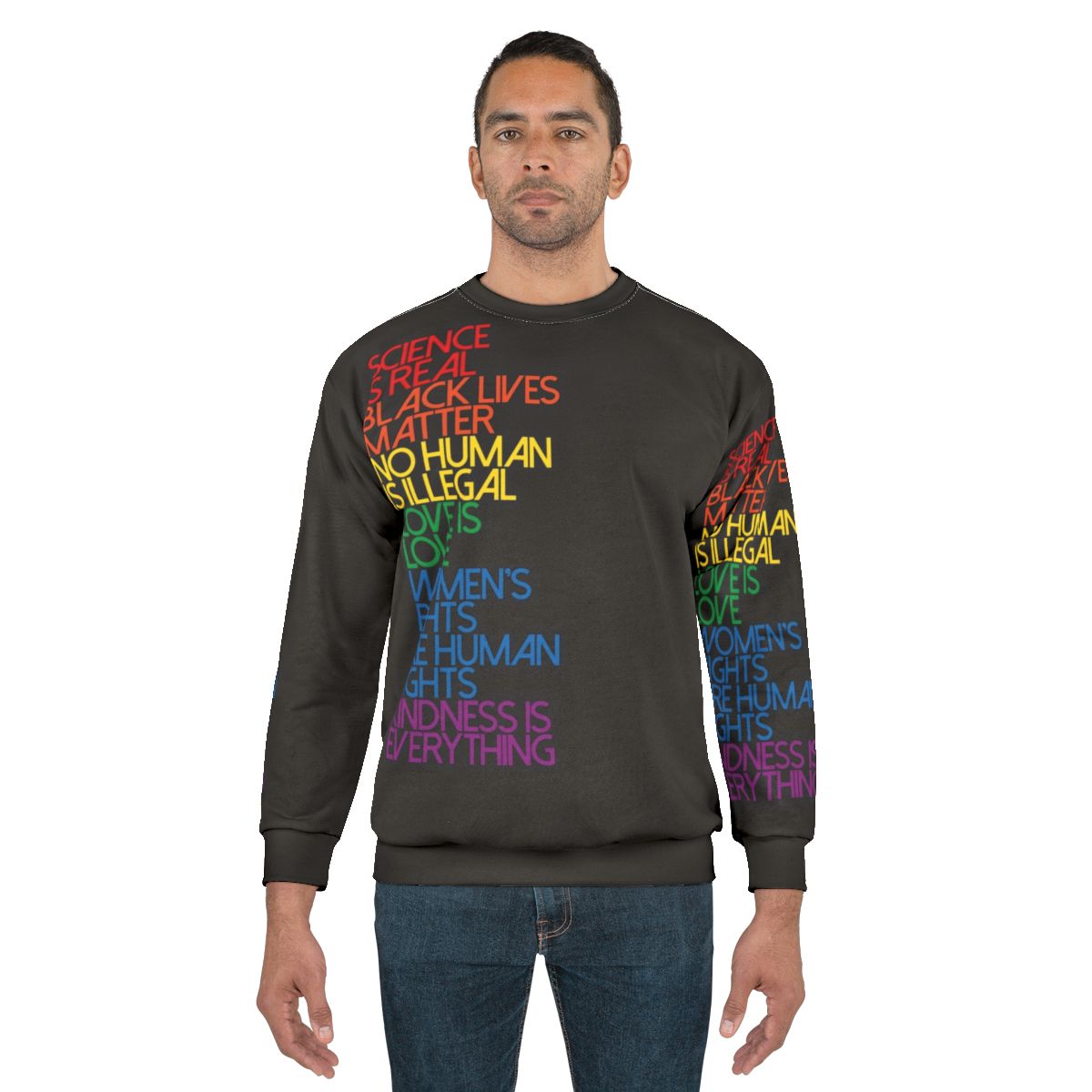 Feminist 'Science is Real' Black Lives Matter Sweatshirt