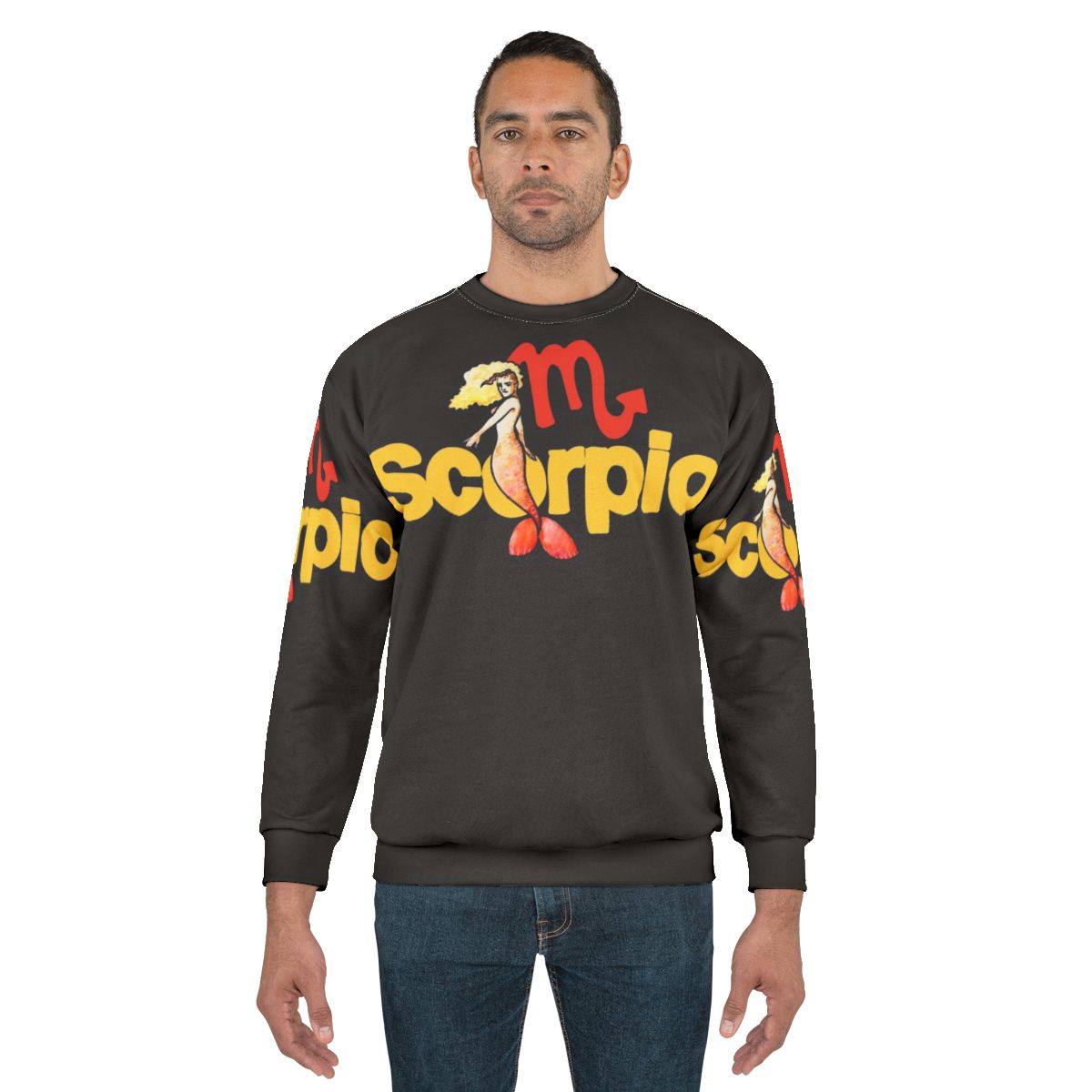 Scorpio mermaid zodiac sweatshirt