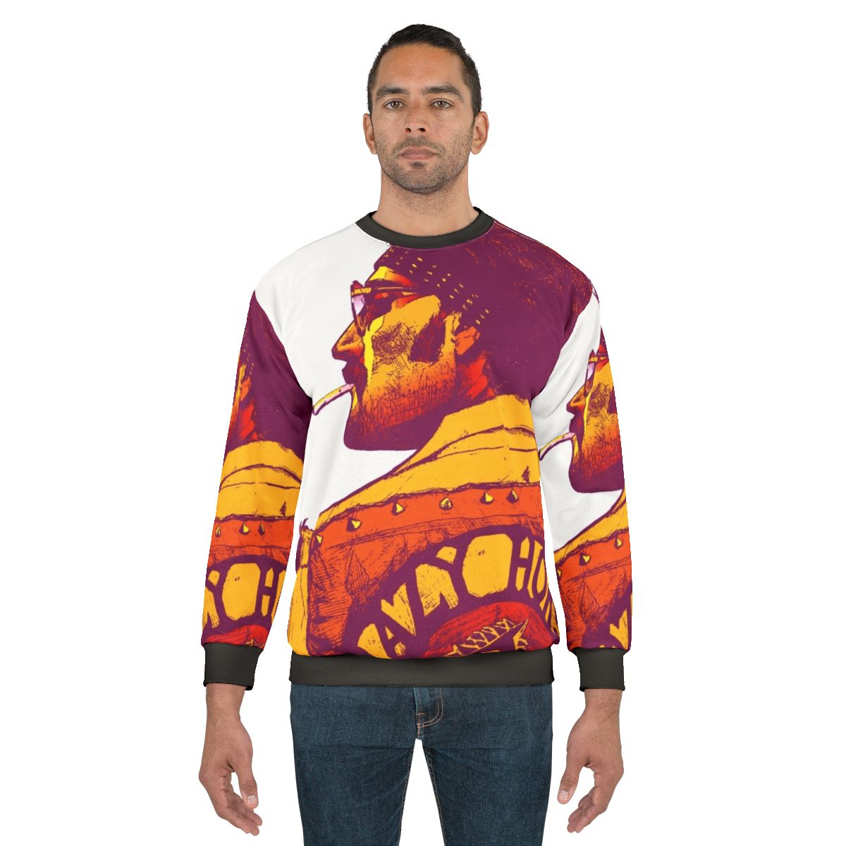 Shogun Sweatshirt with Japanese Inspired Design