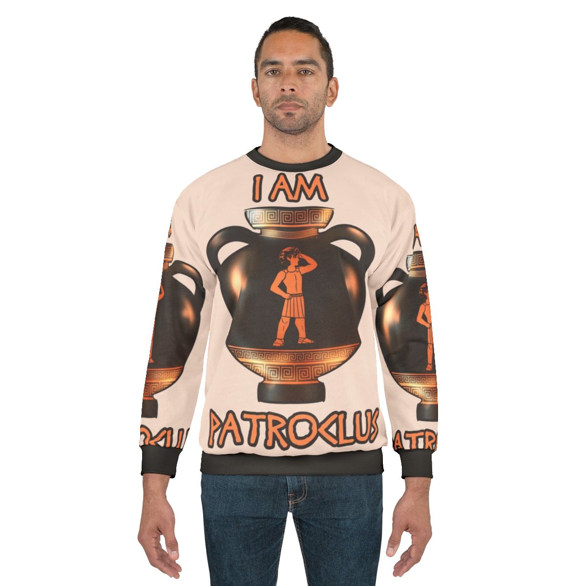 Patroclus and Achilles Greek Mythology Sweatshirt