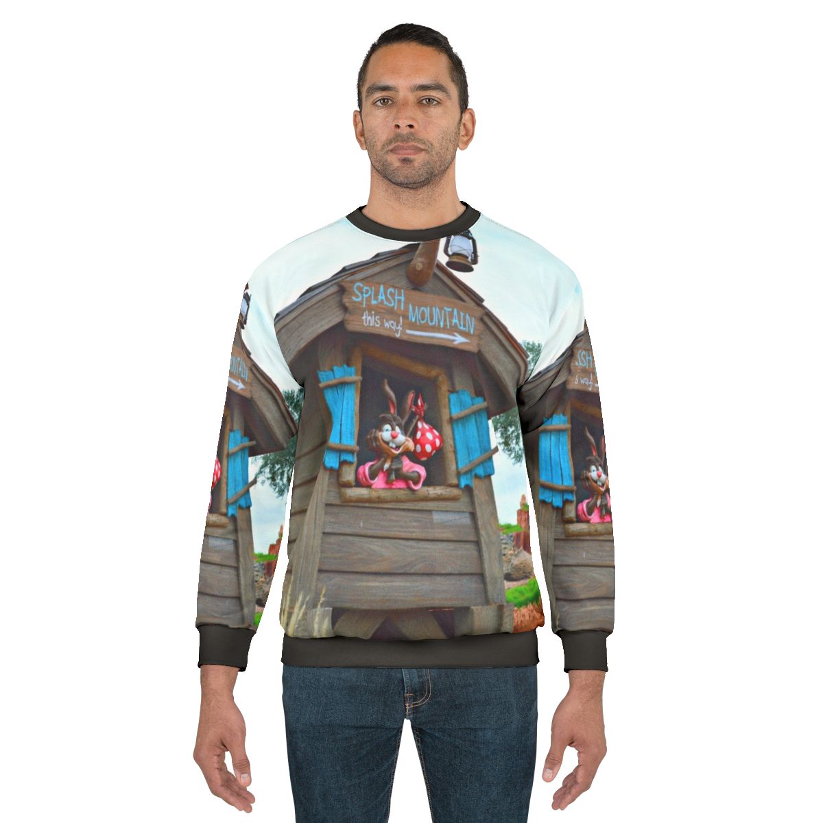 "Splash Mountain This Way Sweatshirt featuring Walt Disney World Frontierland and Brer Rabbit"