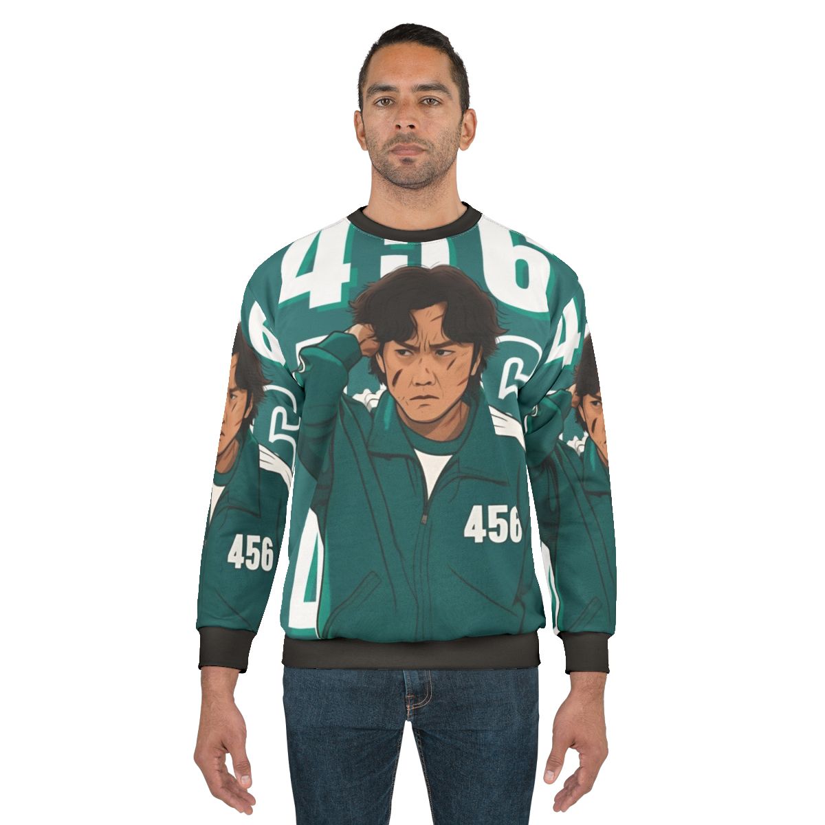 Squid Game Player 456 Seong Gi Hun Netflix Sweatshirt
