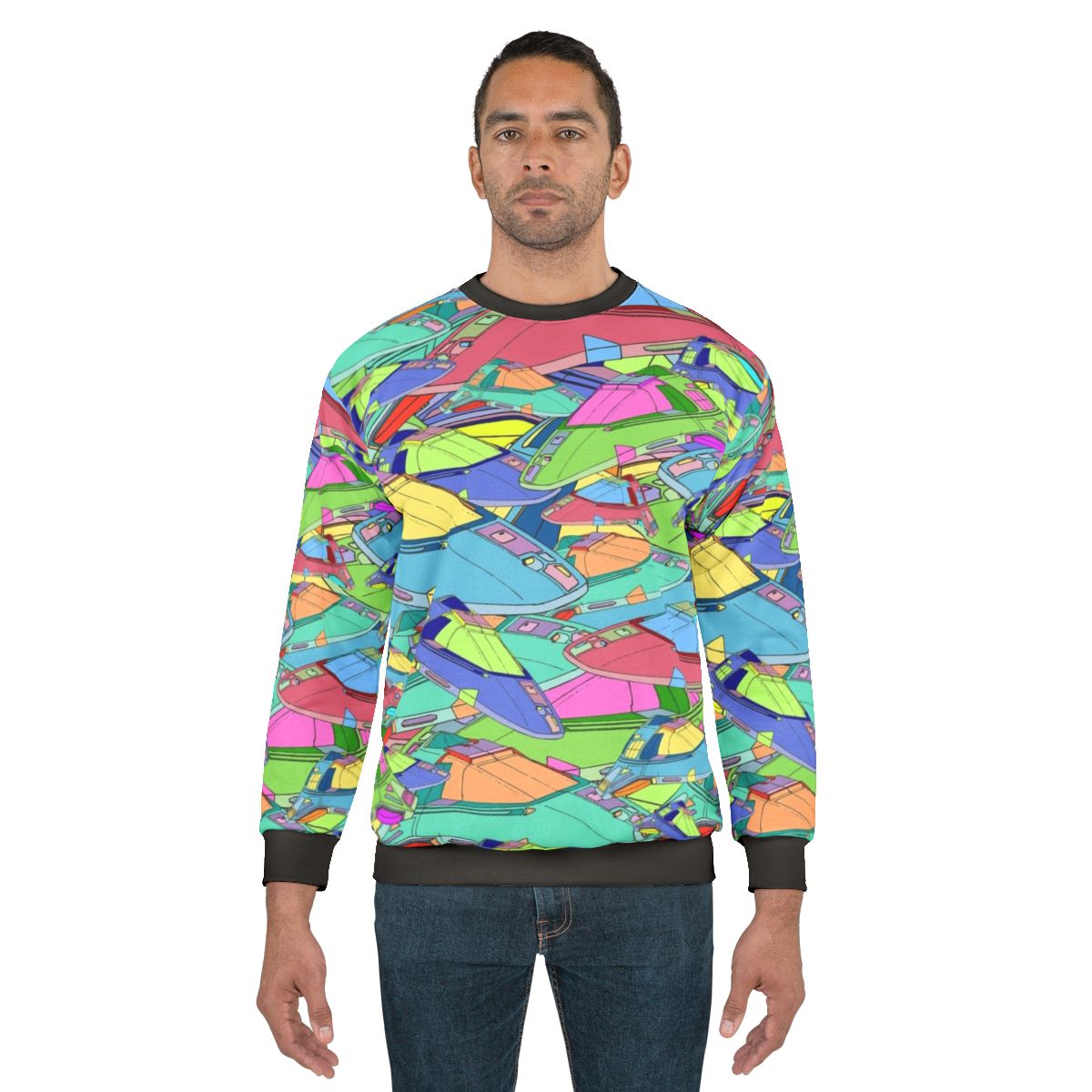 Star Trek Delta Flyer Spaceship Voyager Sci-Fi Sweatshirt