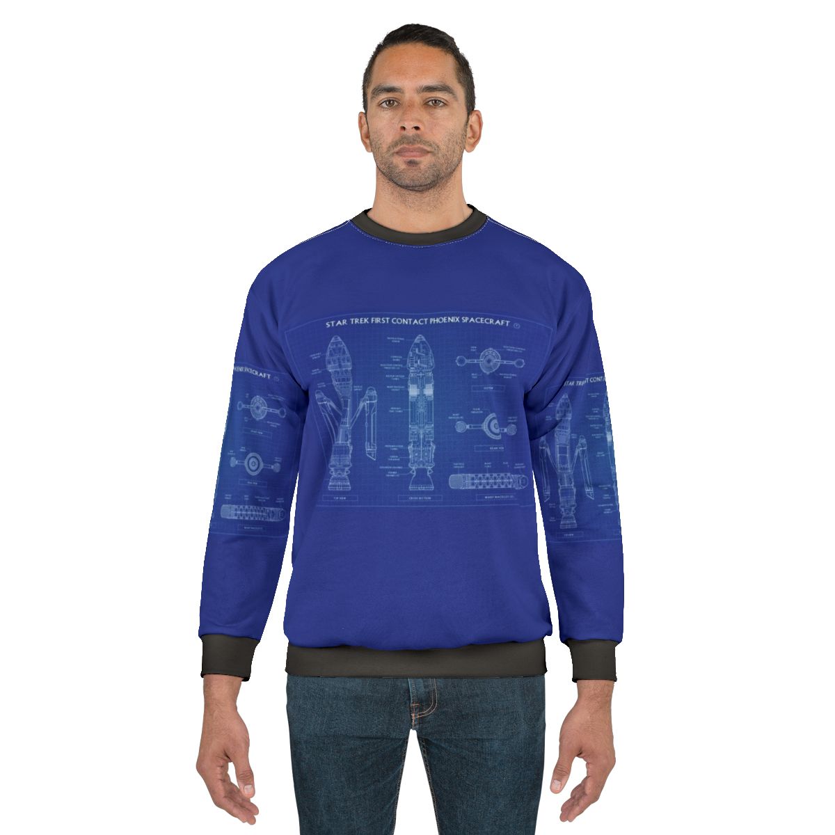 Star Trek: First Contact Phoenix Spacecraft Sweatshirt