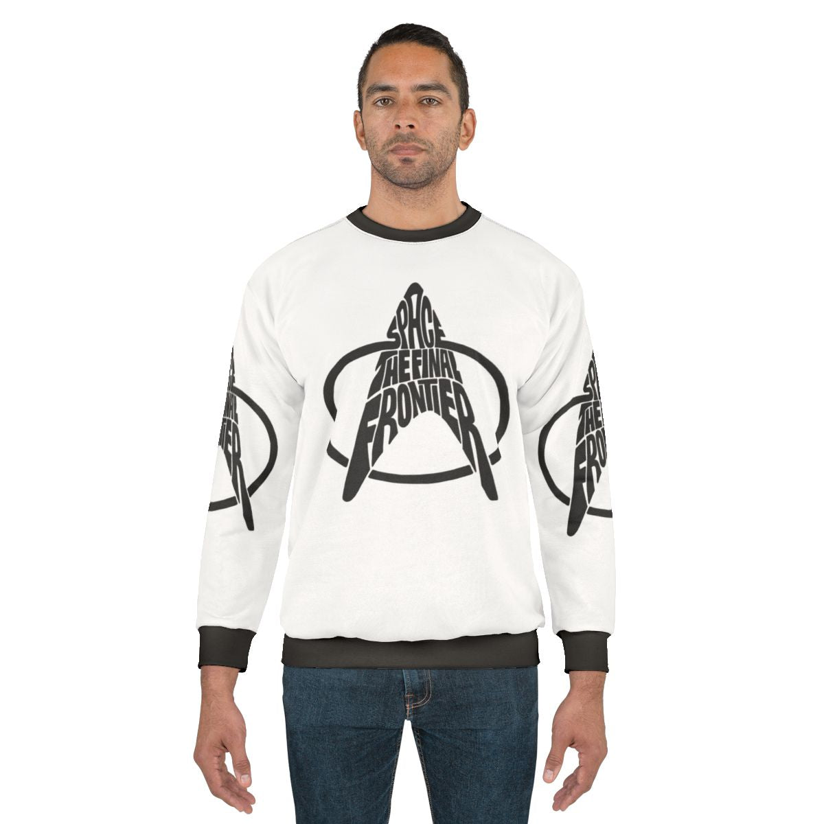 Star Trek Space The Final Frontier Sci-Fi Sweatshirt