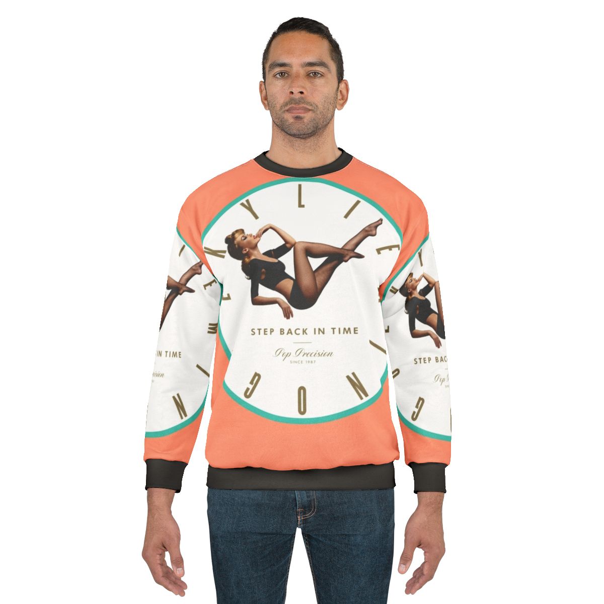 Retro "Step Back in Time" Sweatshirt with Kylie Jenner Inspired Design