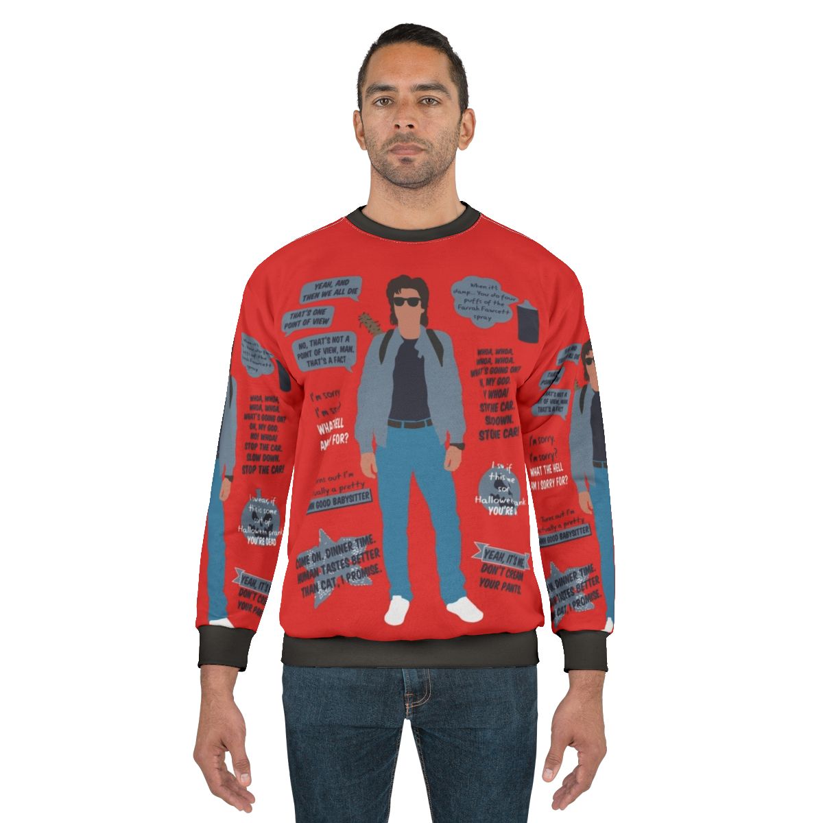 Steve Harrington Stranger Things Season 2 Quotes Sweatshirt