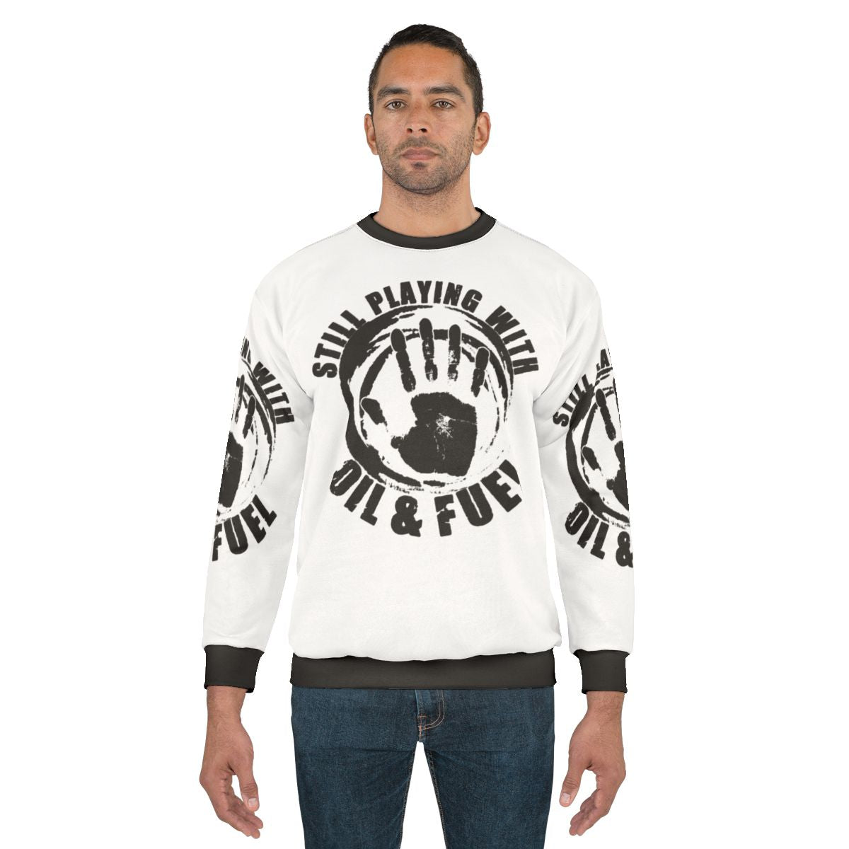 Auto Mechanic Sweatshirt - Still Playing With Oil and Fuel Occupations