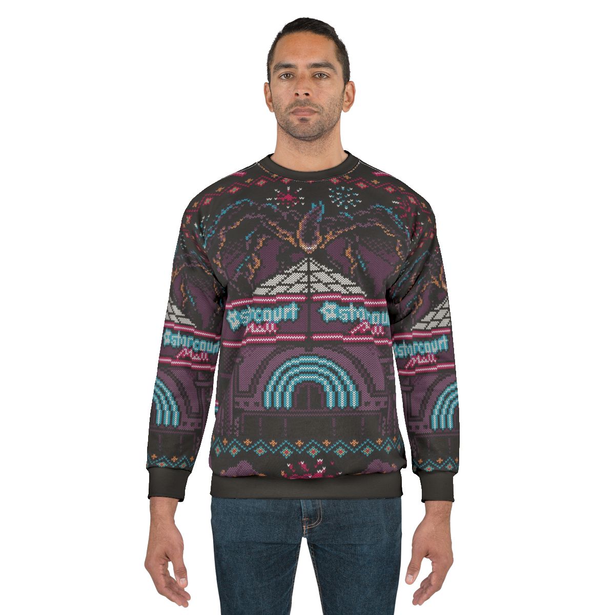 Stranger Things Season 3 Scoops Ahoy Ugly Christmas Sweatshirt