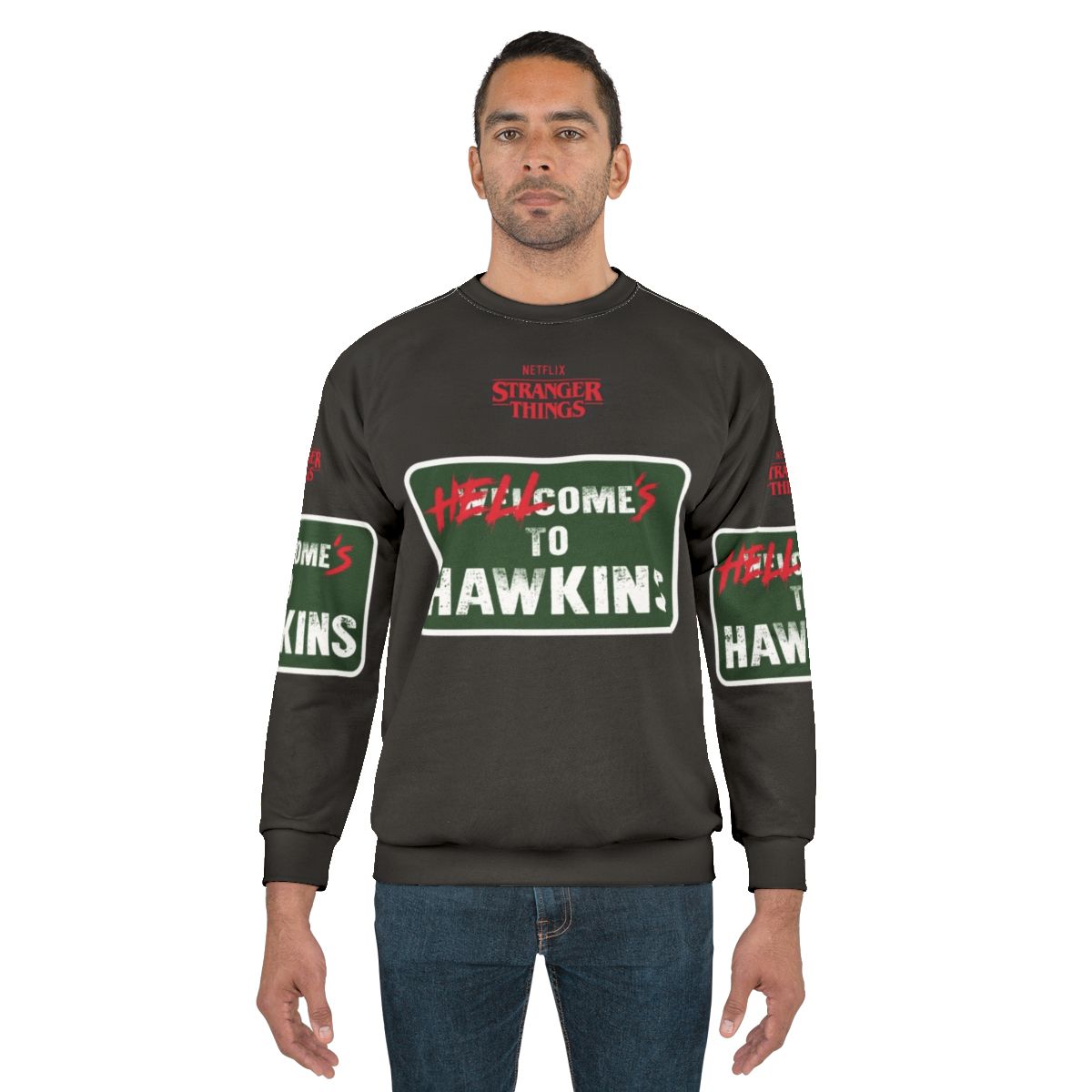 Stranger Things 4 "Hell Comes to Hawkins" Netflix Sweatshirt