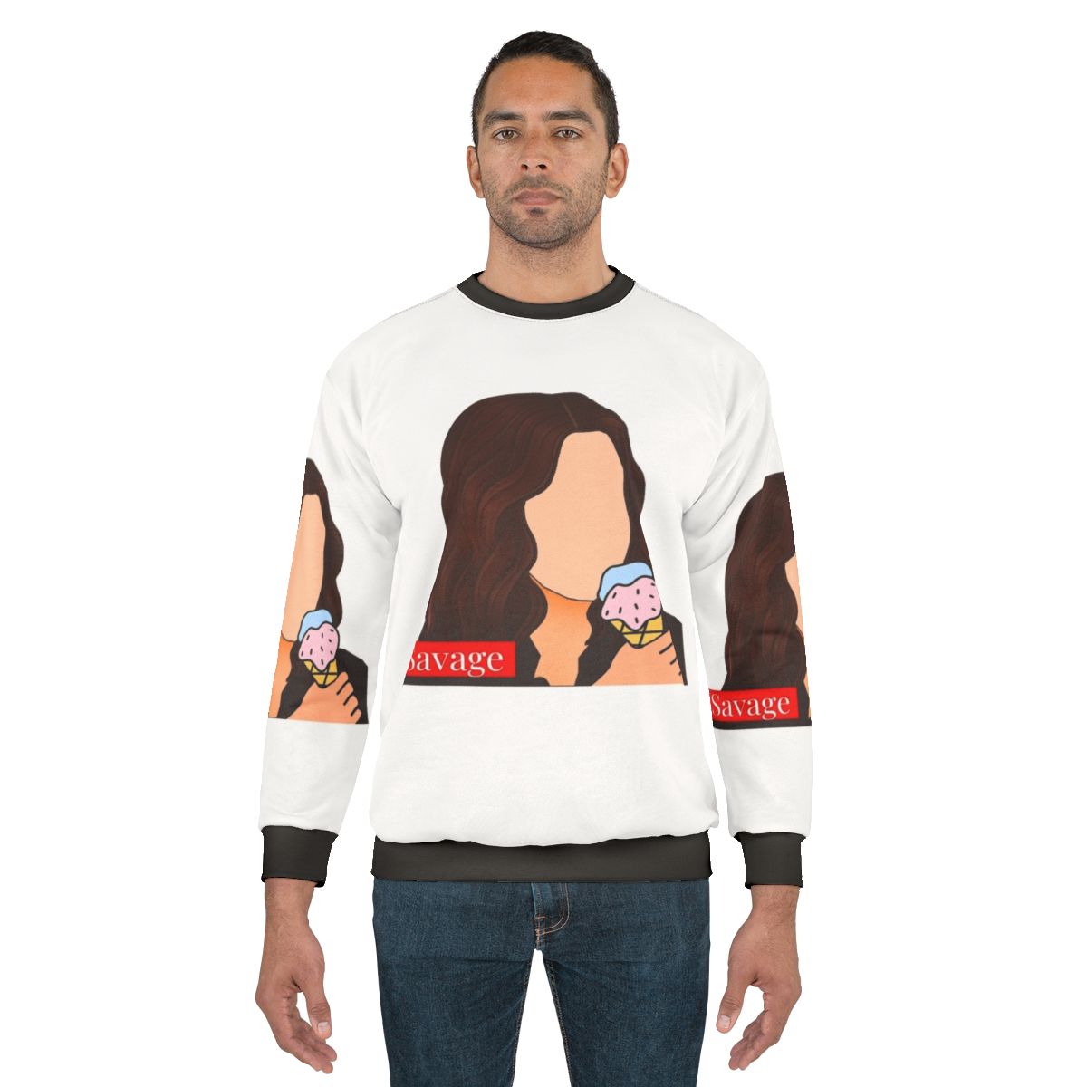 Stranger Things Max and Eleven Upside Down Sweatshirt