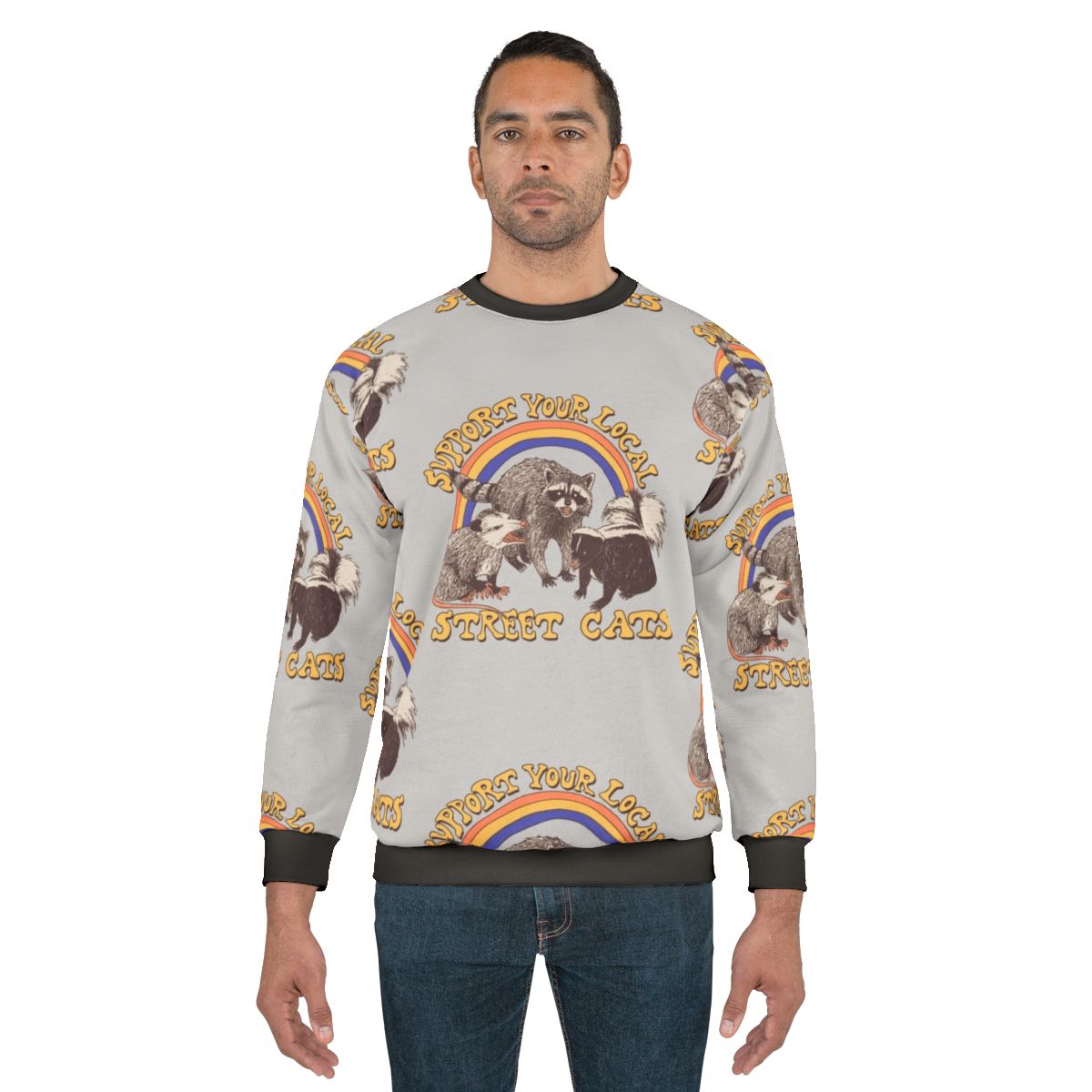 Retro Street Cats Sweatshirt