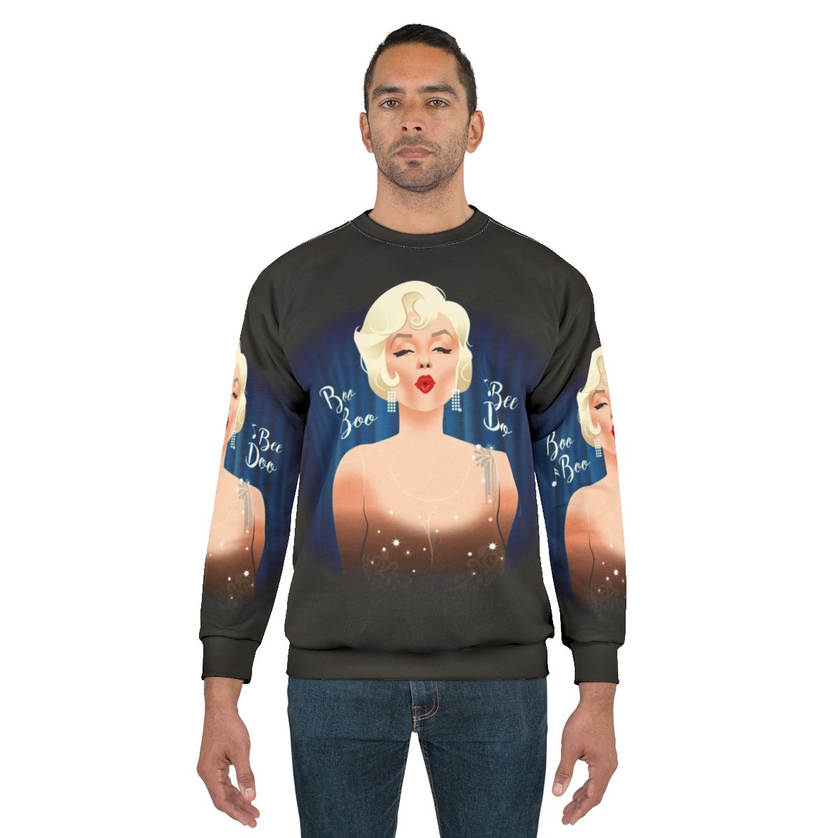 Marilyn Monroe 'Sugar Kane' Sweatshirt by Alejandro Mogollo